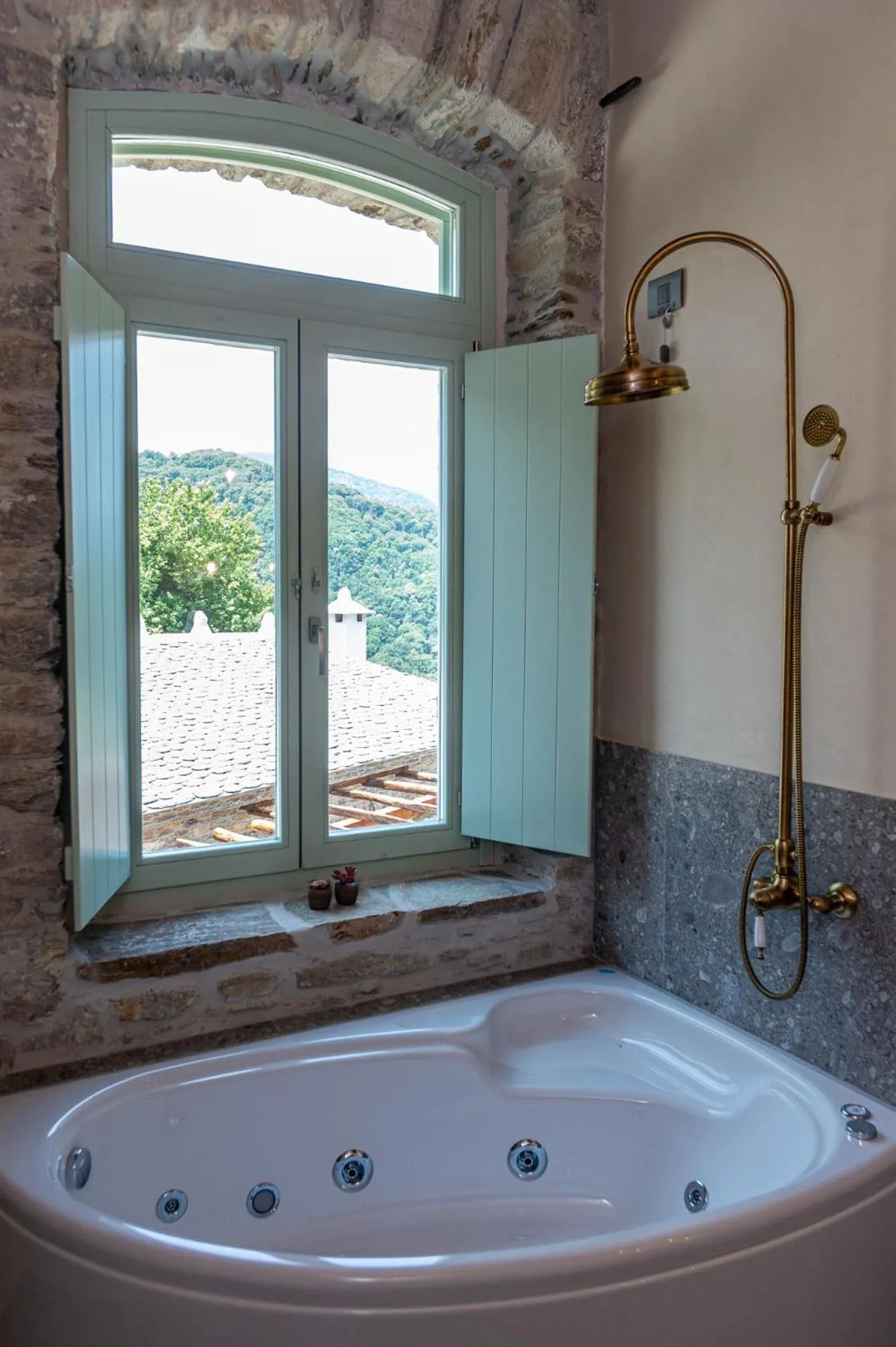 Bathroom in Nostos Country House