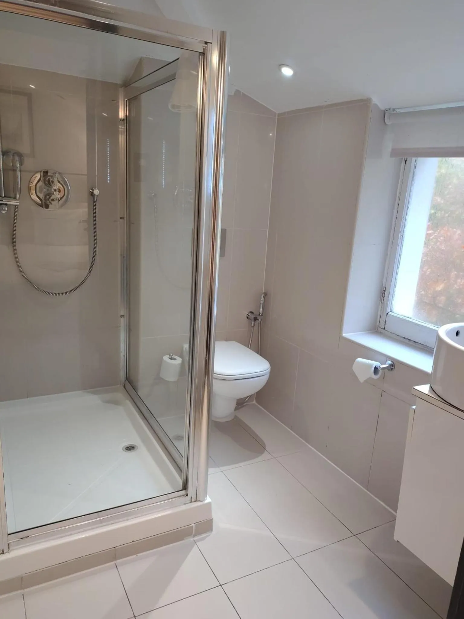 Shower in Hotel Edward Paddington