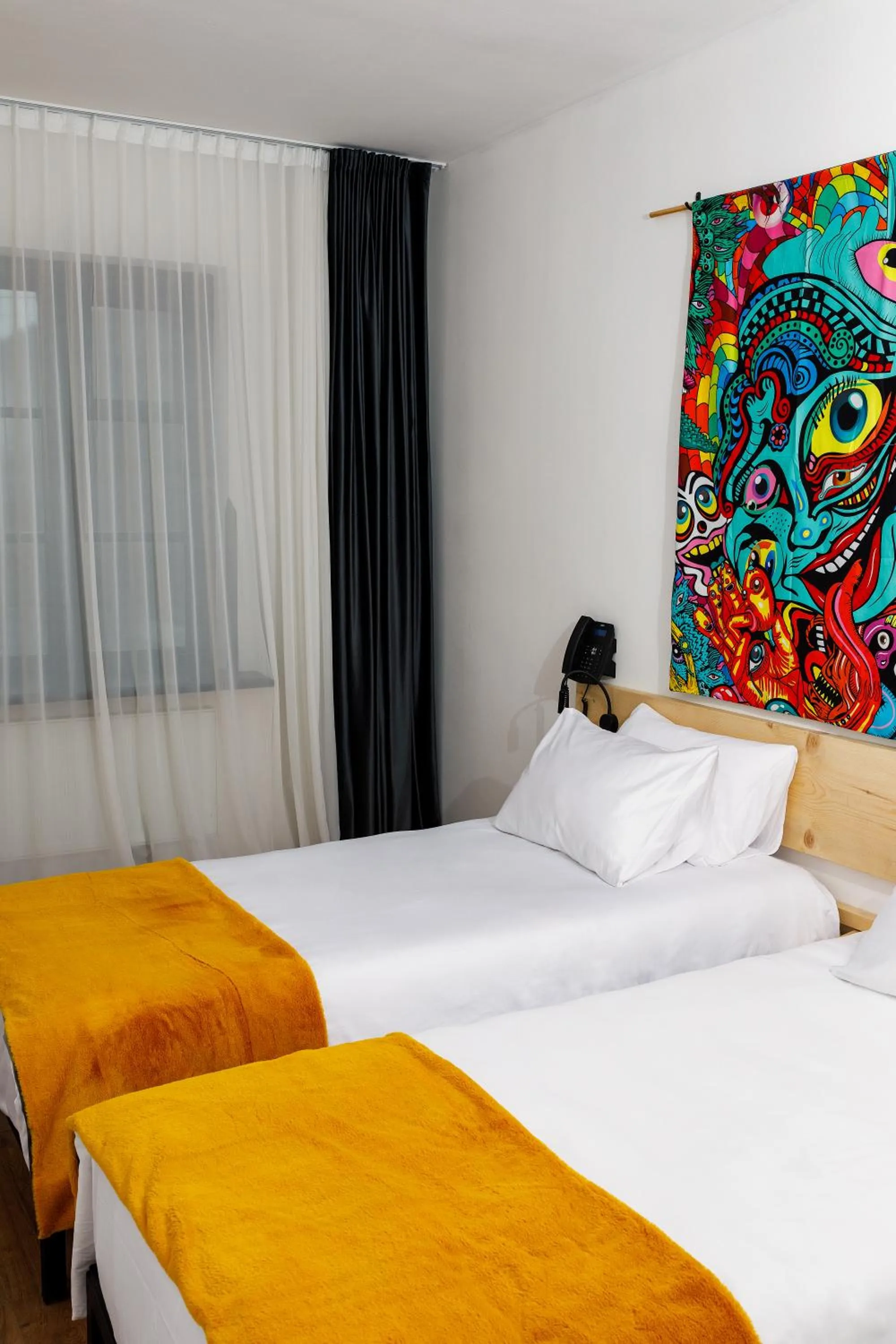 Bedroom, Bed in Hydeout Bakuriani