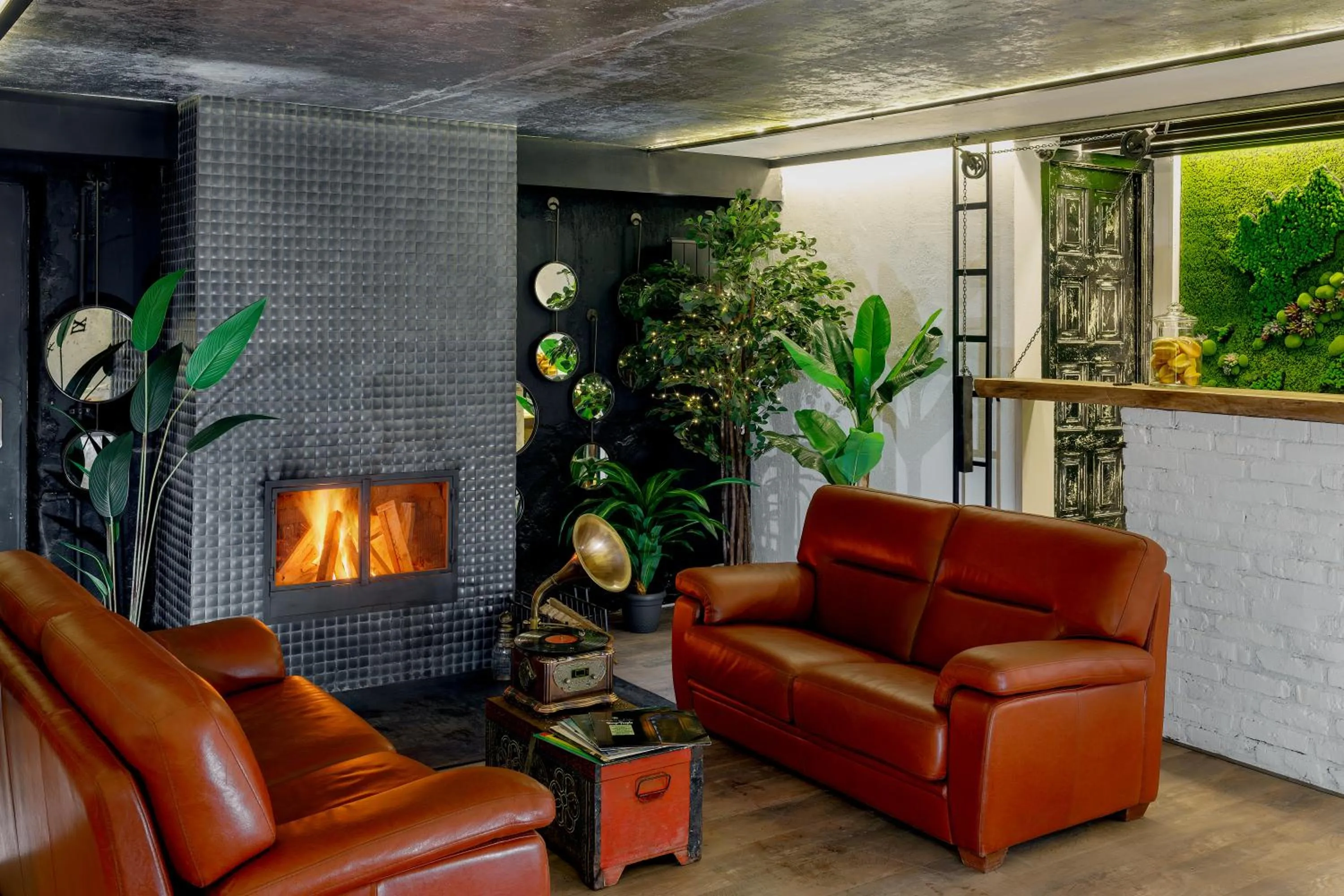 Lobby or reception in Hydeout Bakuriani