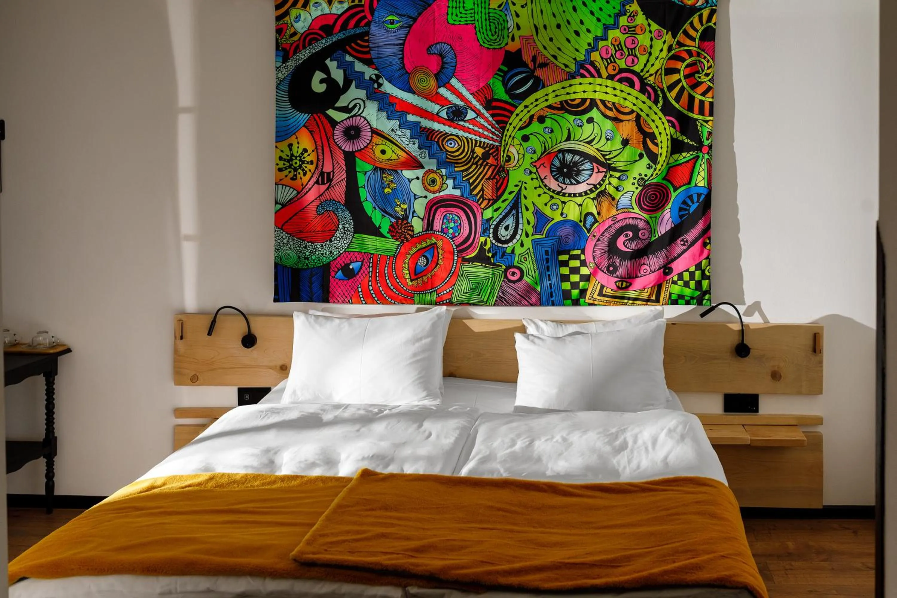 Bedroom, Bed in Hydeout Bakuriani