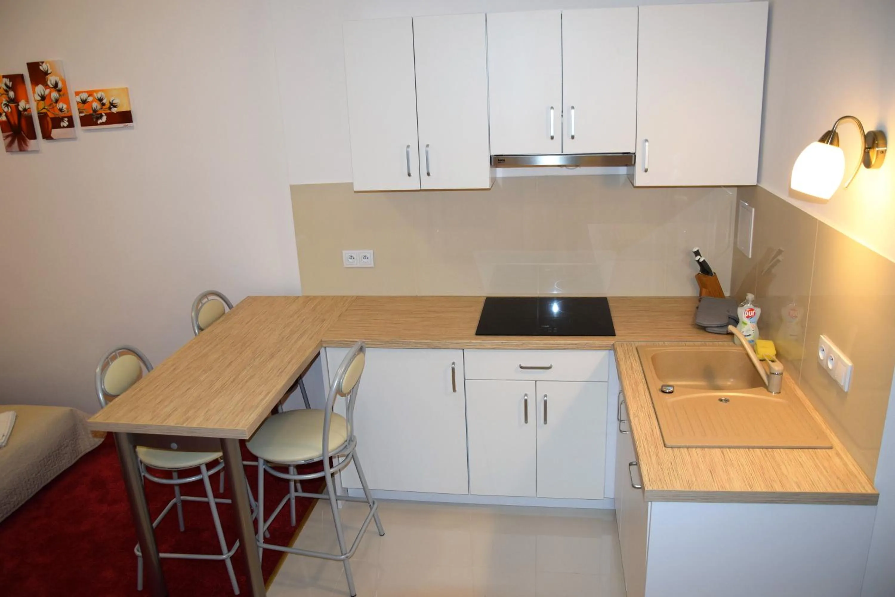 Kitchen or kitchenette in Centrum Konferencyjne IBIB PAN