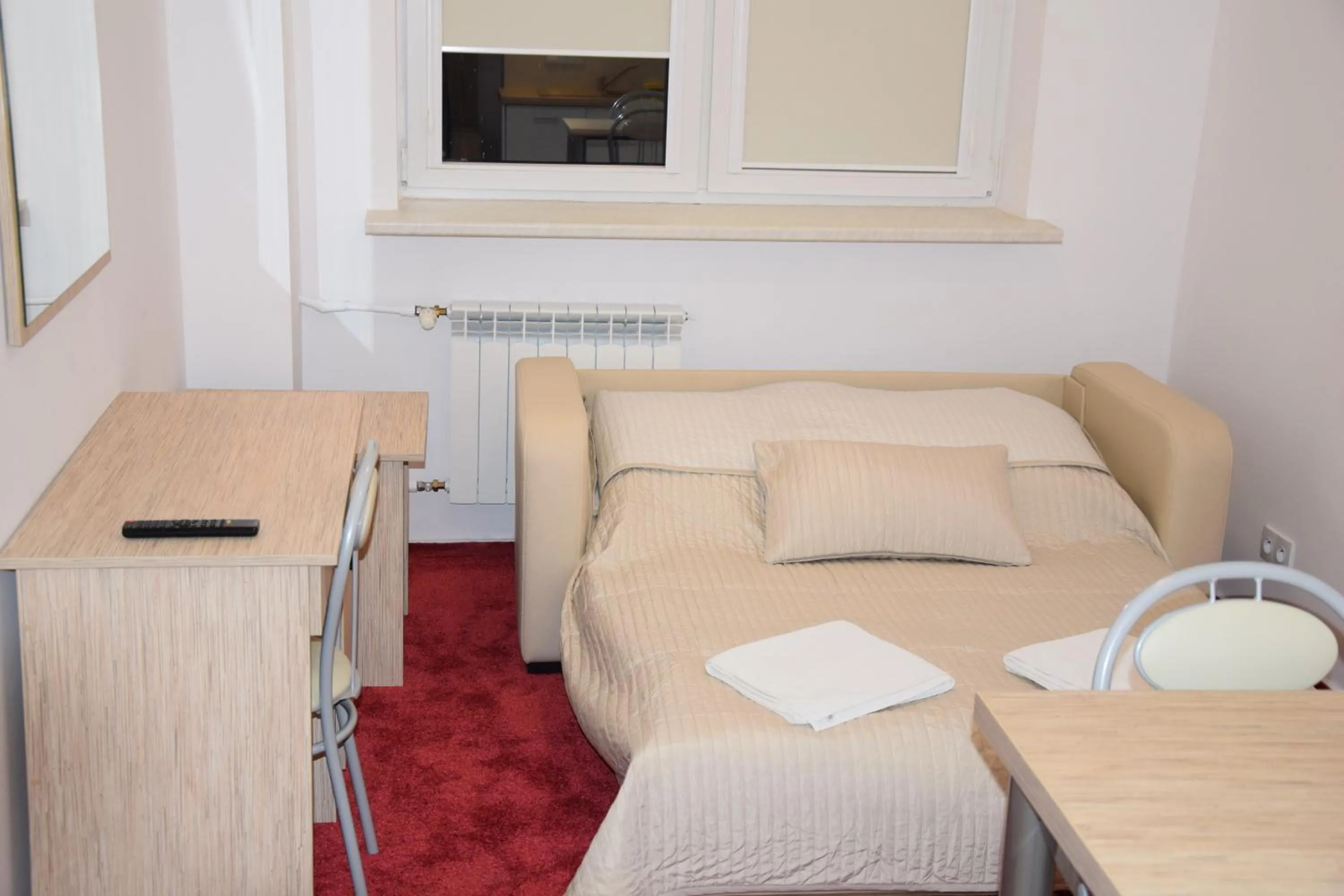 Seating area in Centrum Konferencyjne IBIB PAN