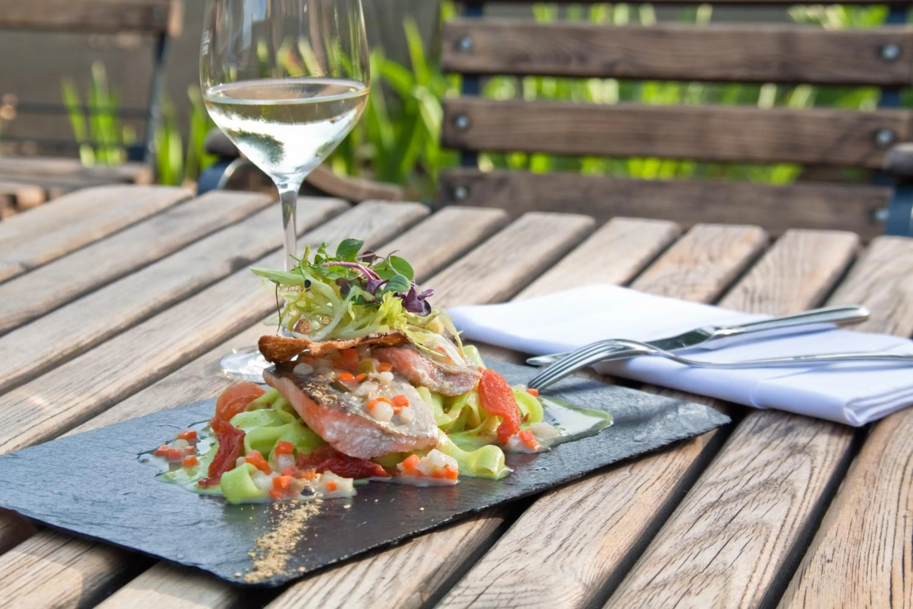 Restaurant/places to eat in Der espenhof Landhotel, Tagungshotel & Weingut