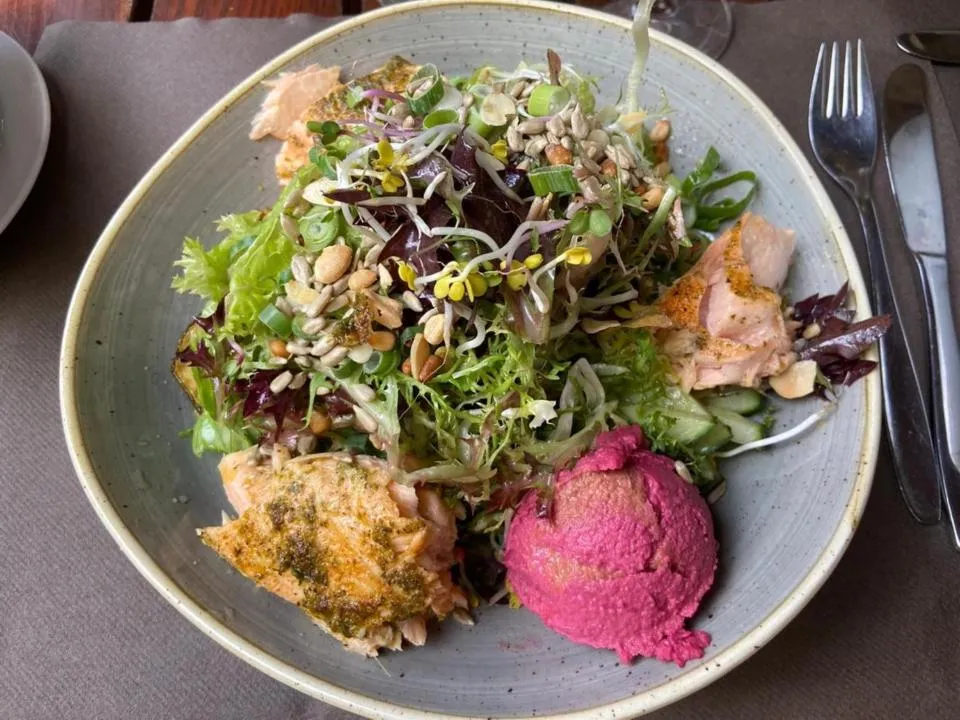 Food in Der espenhof Landhotel, Tagungshotel & Weingut