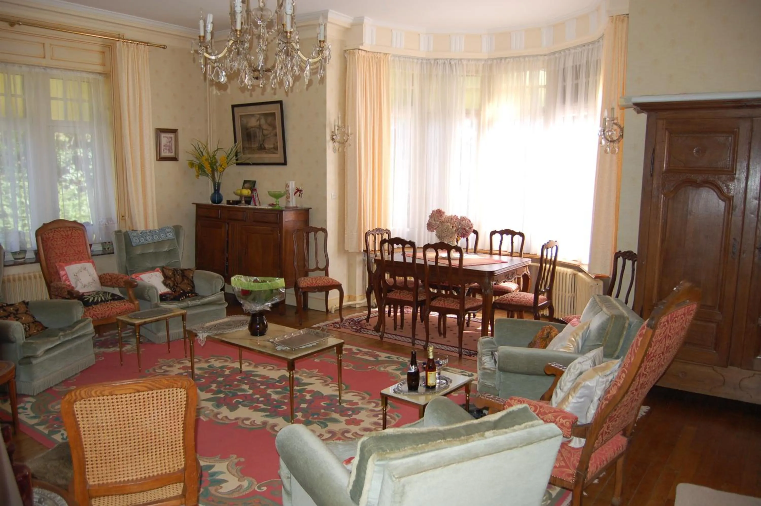 Lounge or bar in B&B Les Genêts