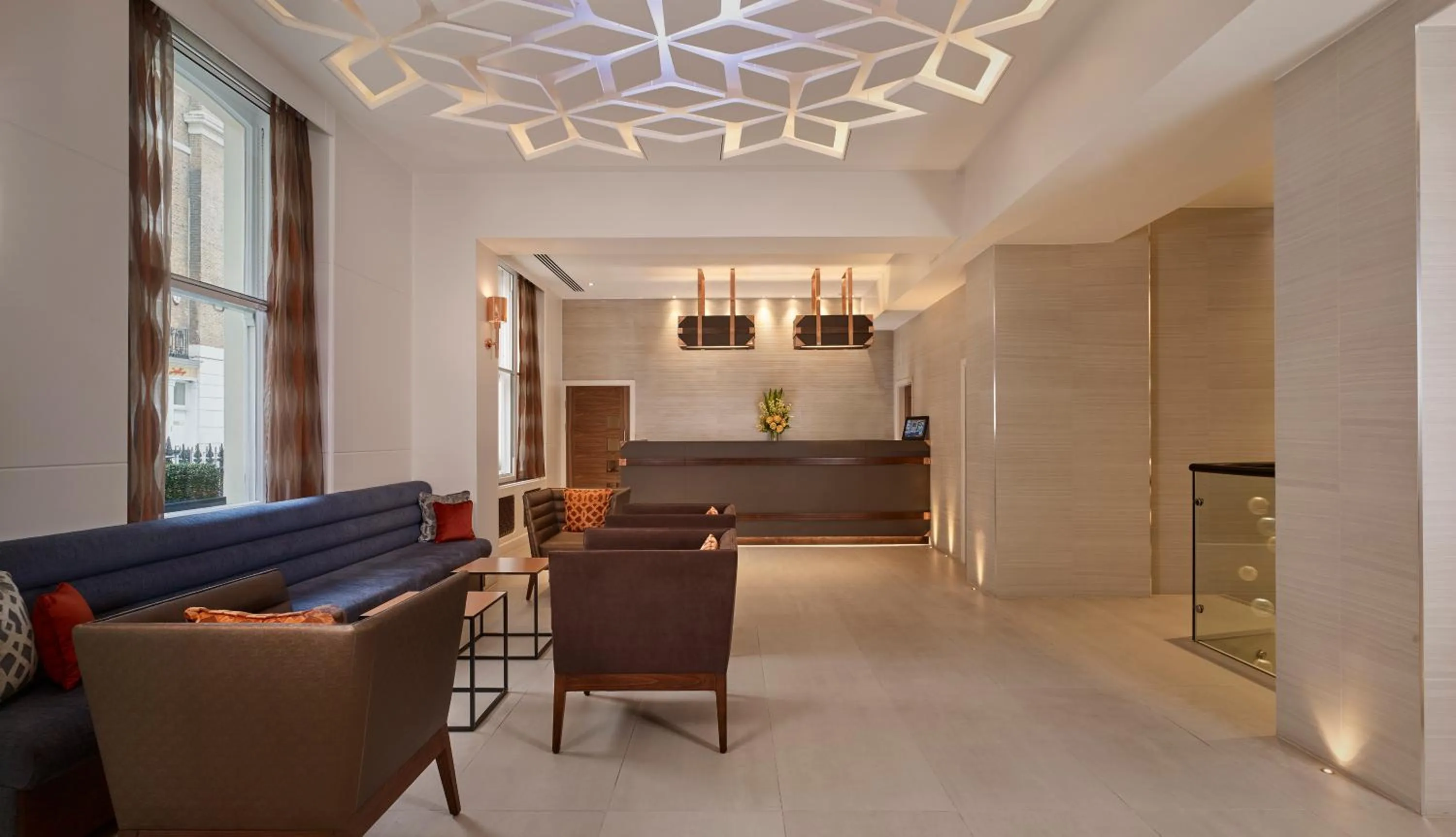 Lobby or reception in Norfolk Towers Paddington