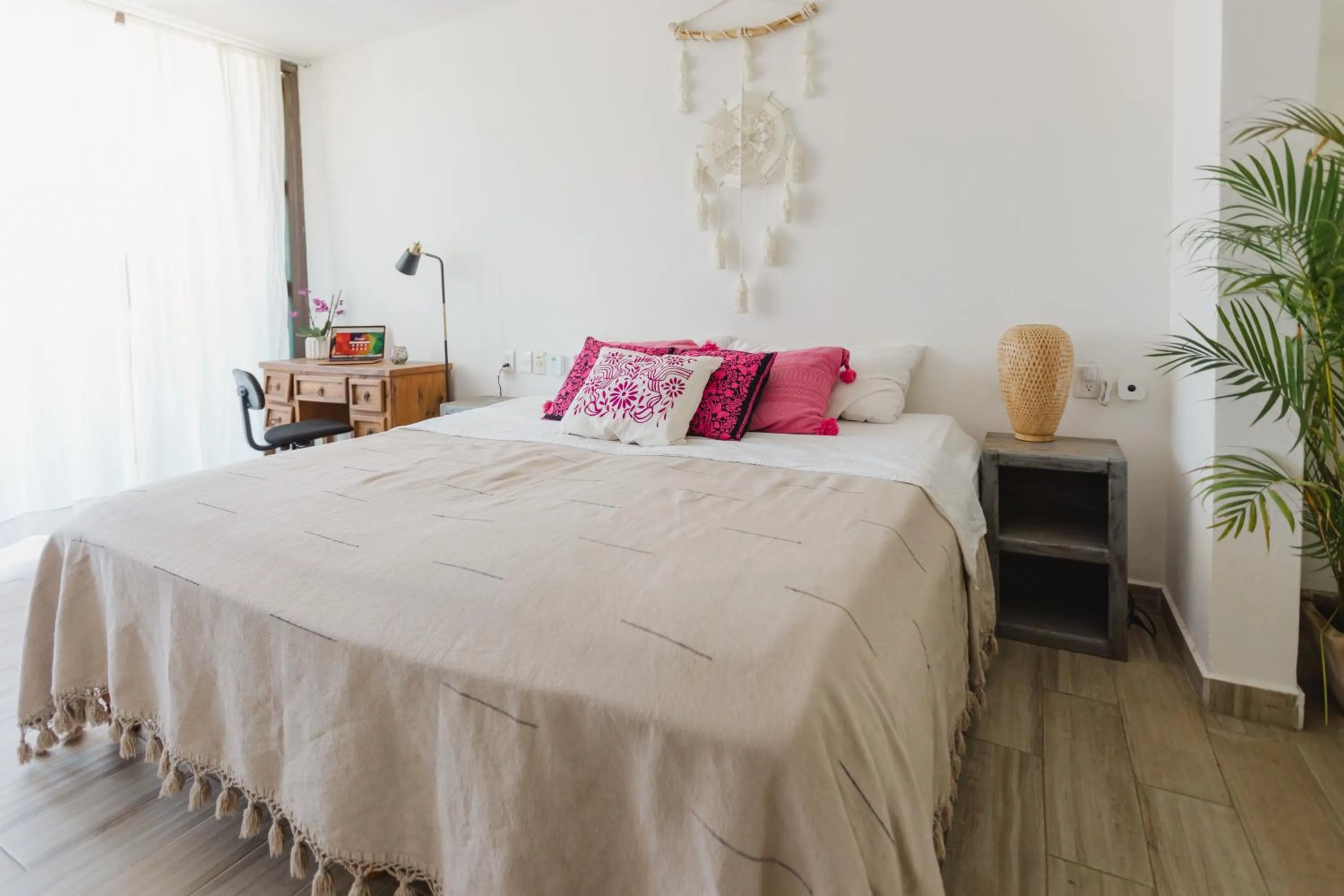 Bedroom, Bed in Casa Fenix