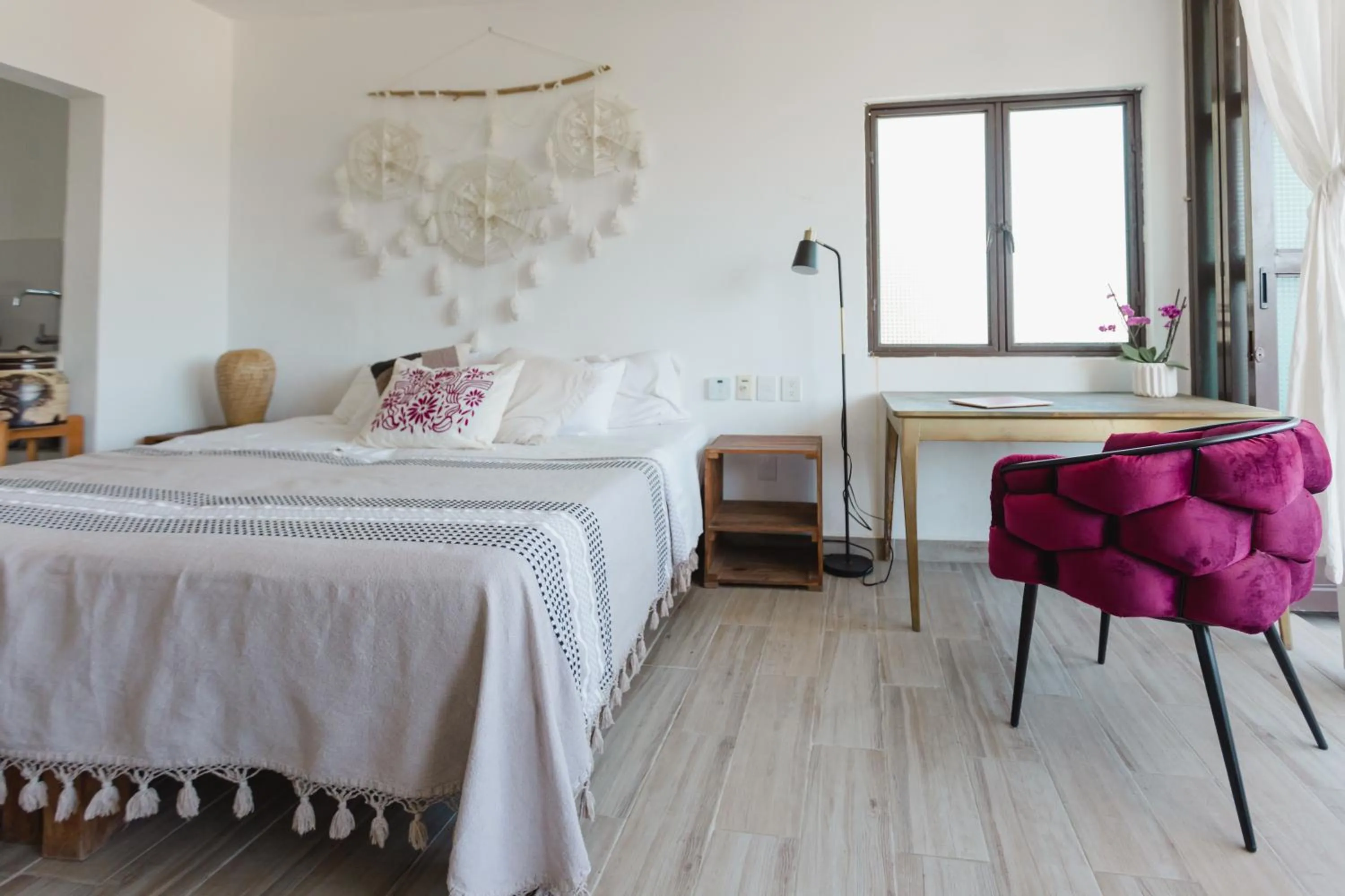 Bedroom, Bed in Casa Fenix