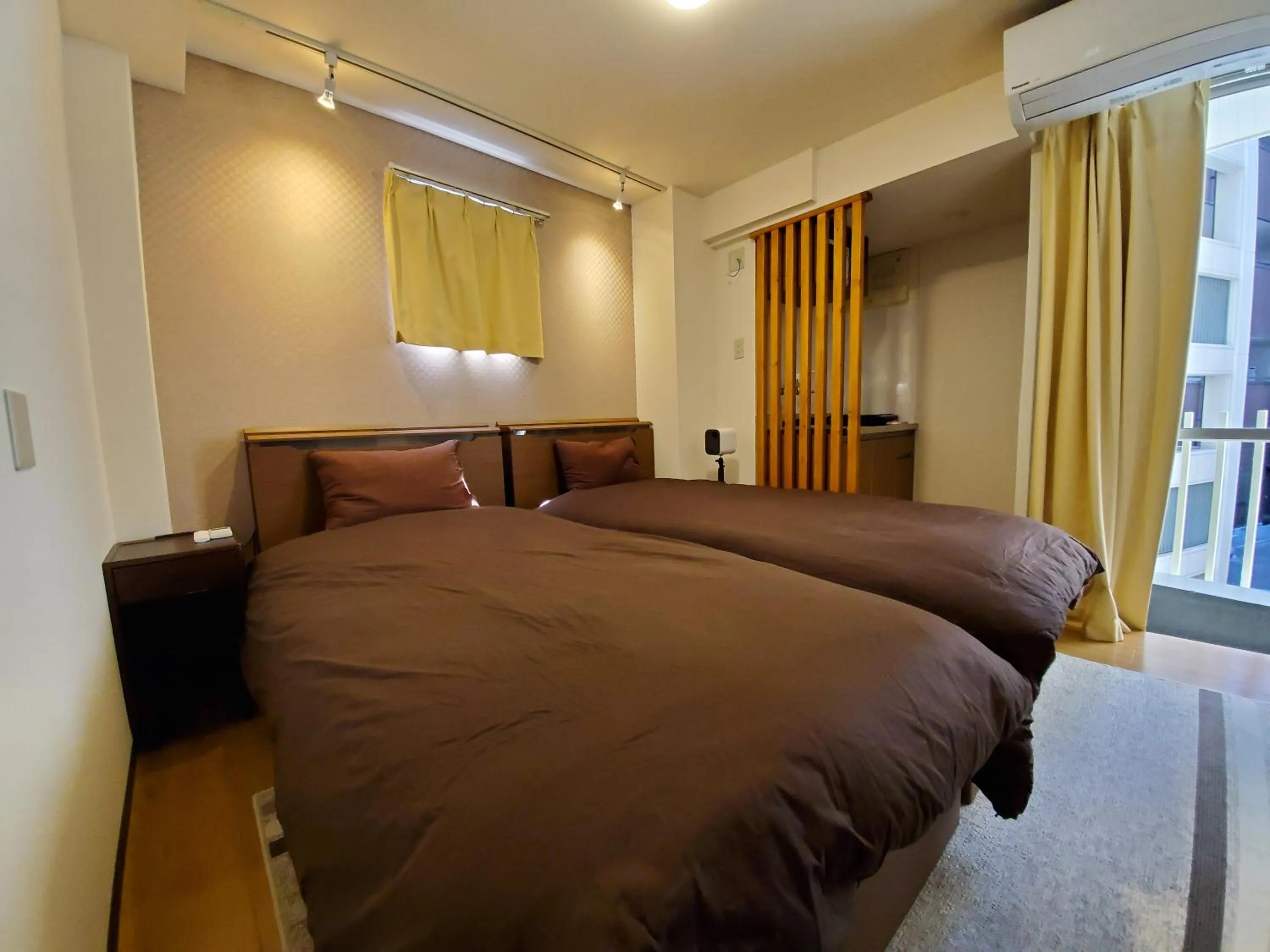 Bed in Sakuranomiya Hotel-Self Service