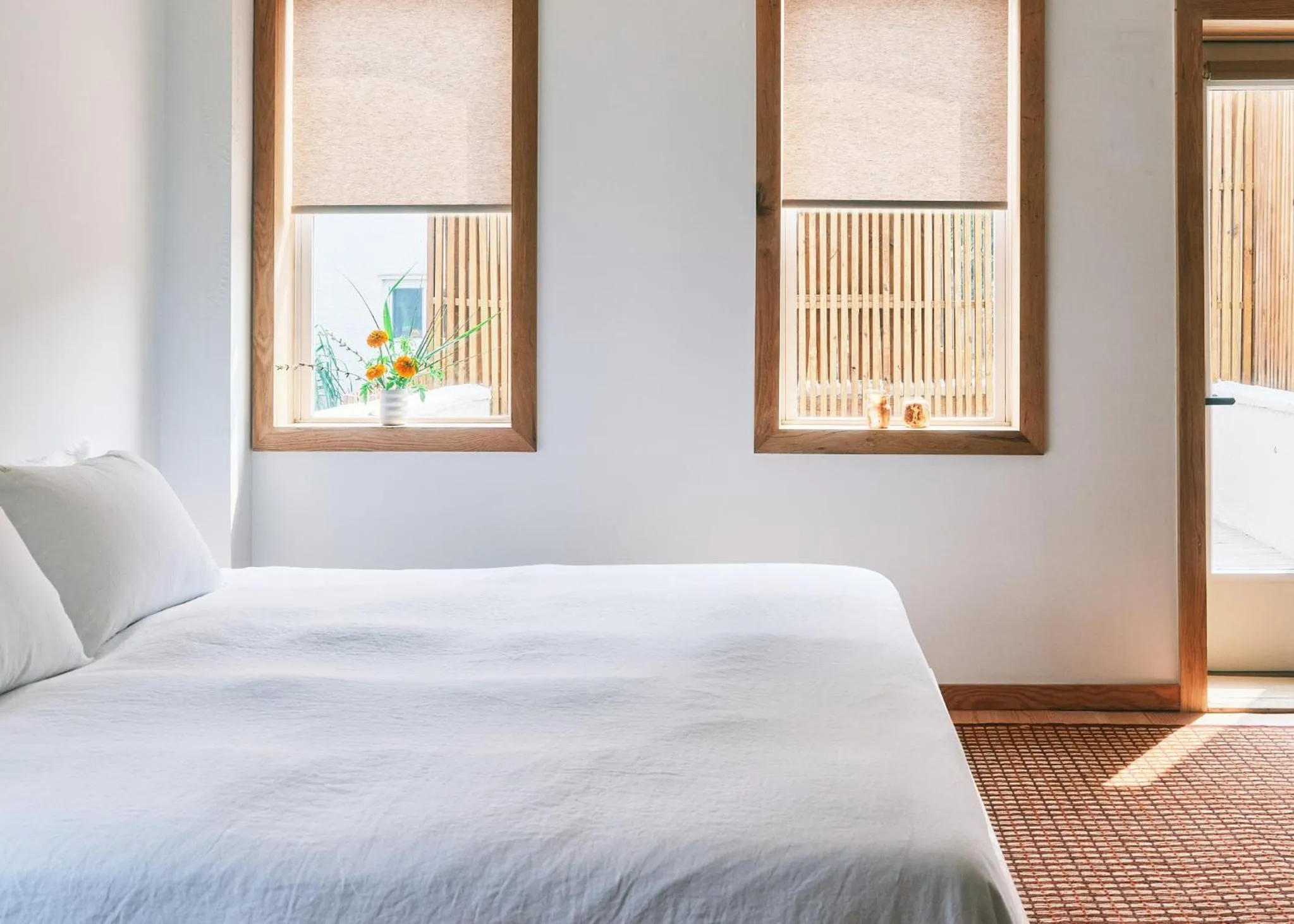 Bed in guesthouse by good neighbor