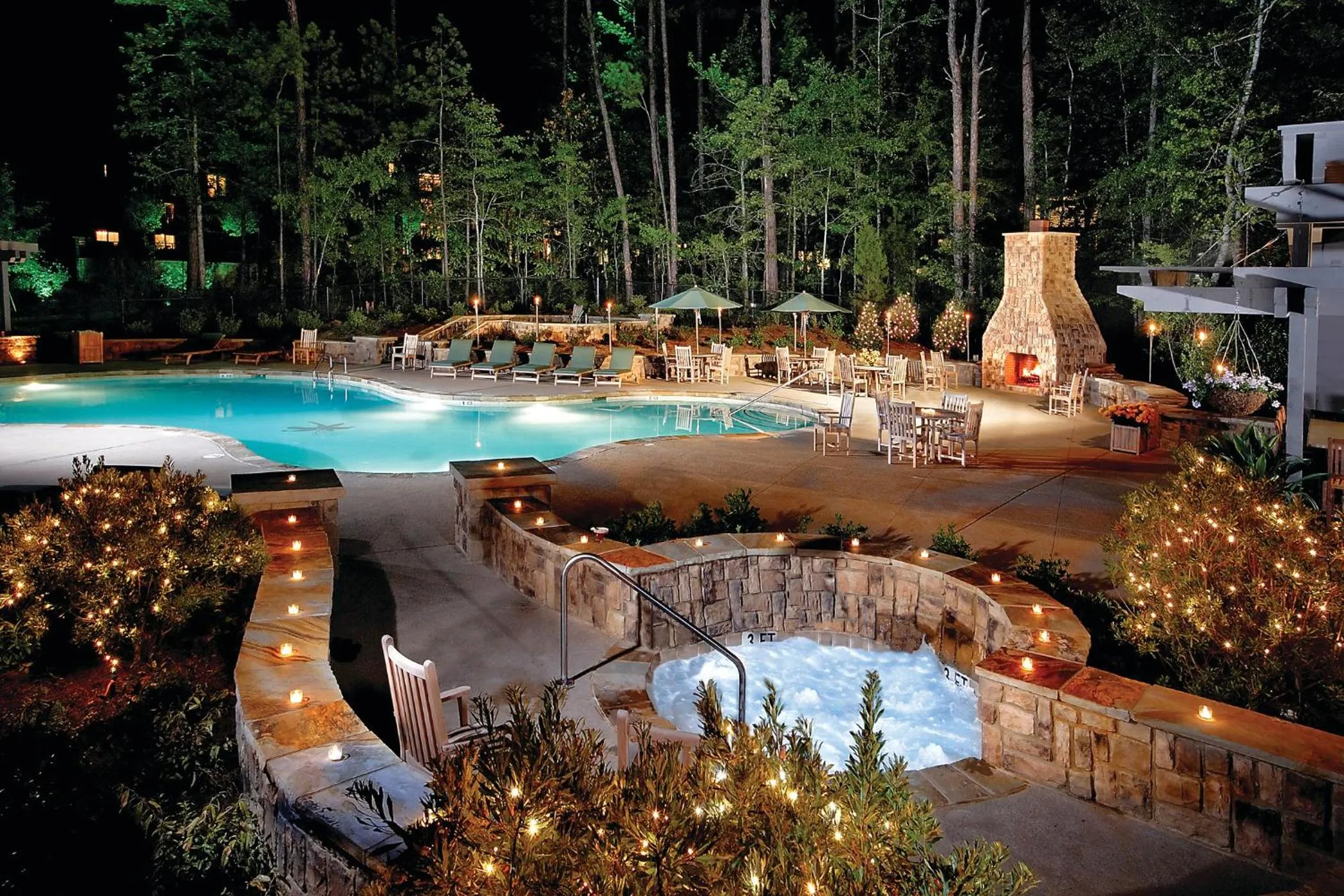 Swimming pool in Callaway Resort & Gardens