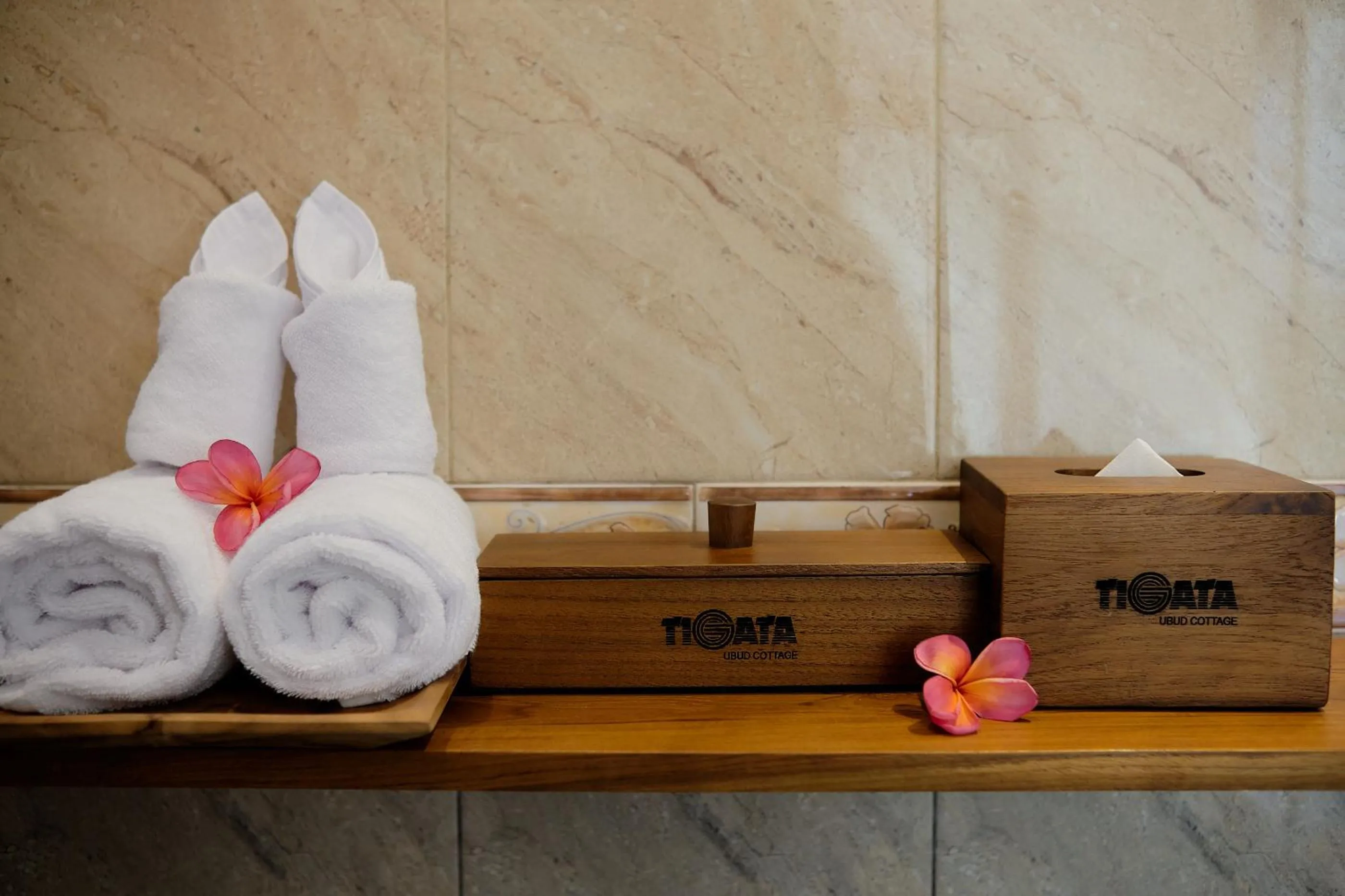 towels in Tigata Ubud Cottage