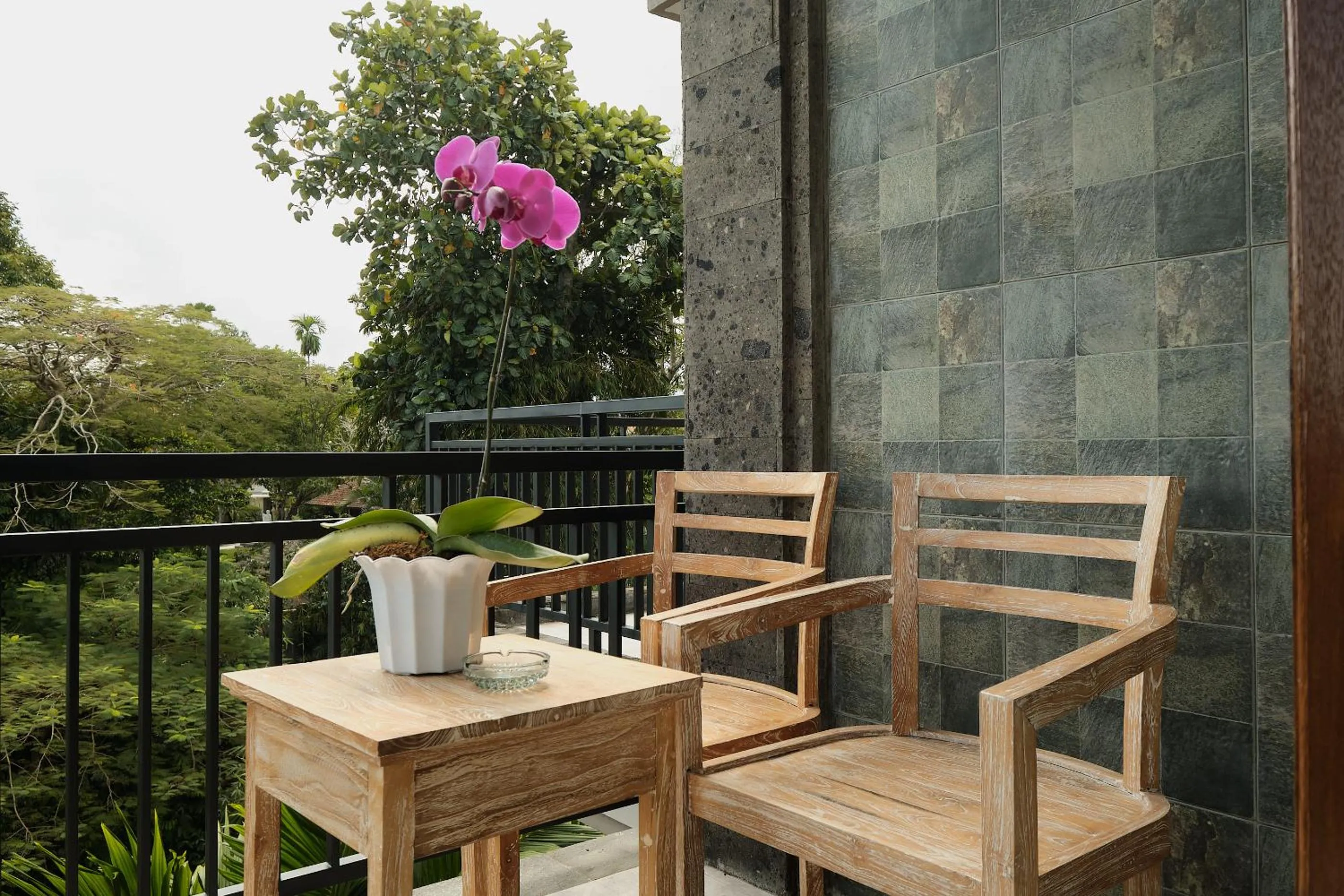 Balcony/Terrace in Tigata Ubud Cottage