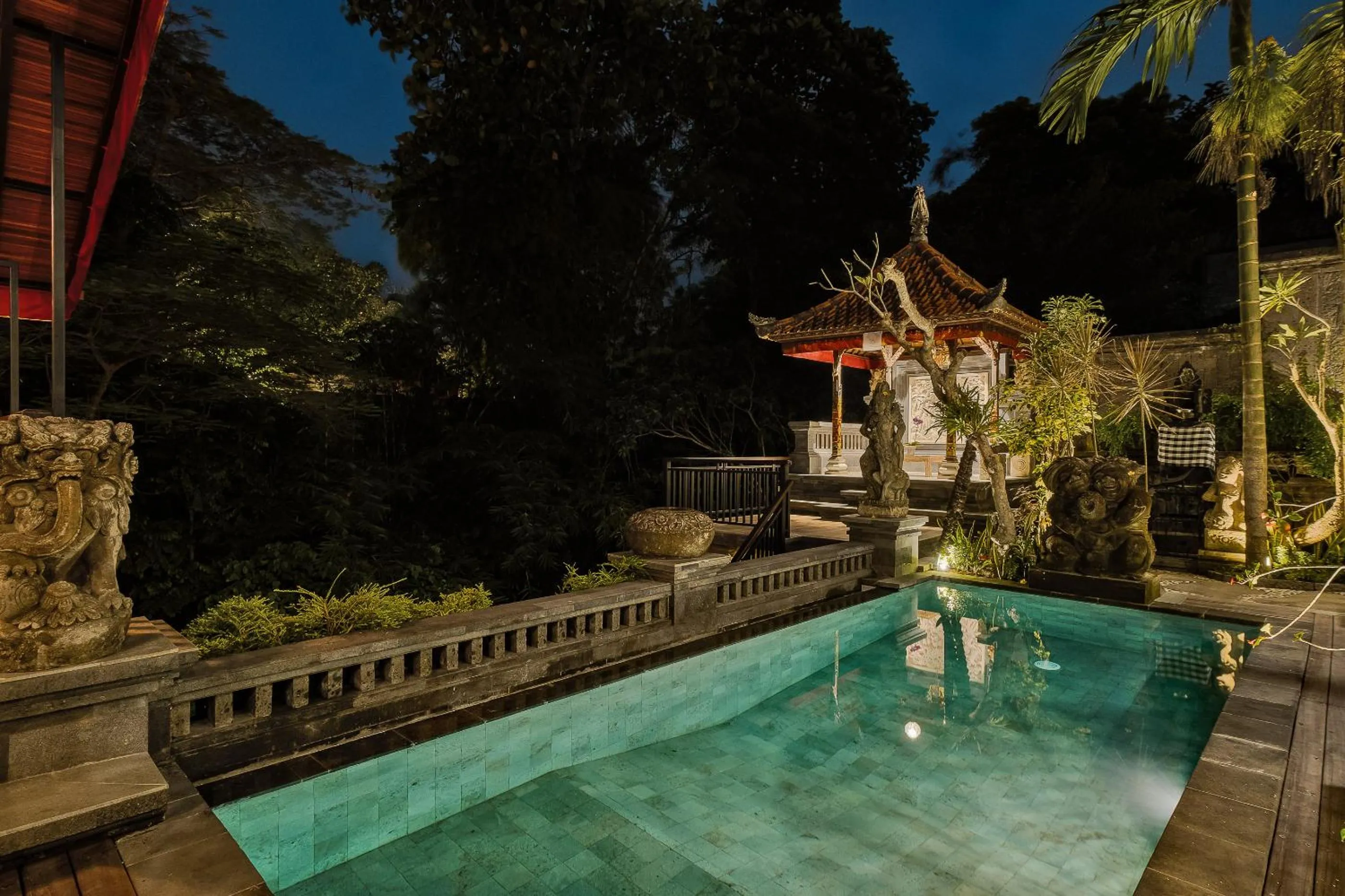 Night in Tigata Ubud Cottage