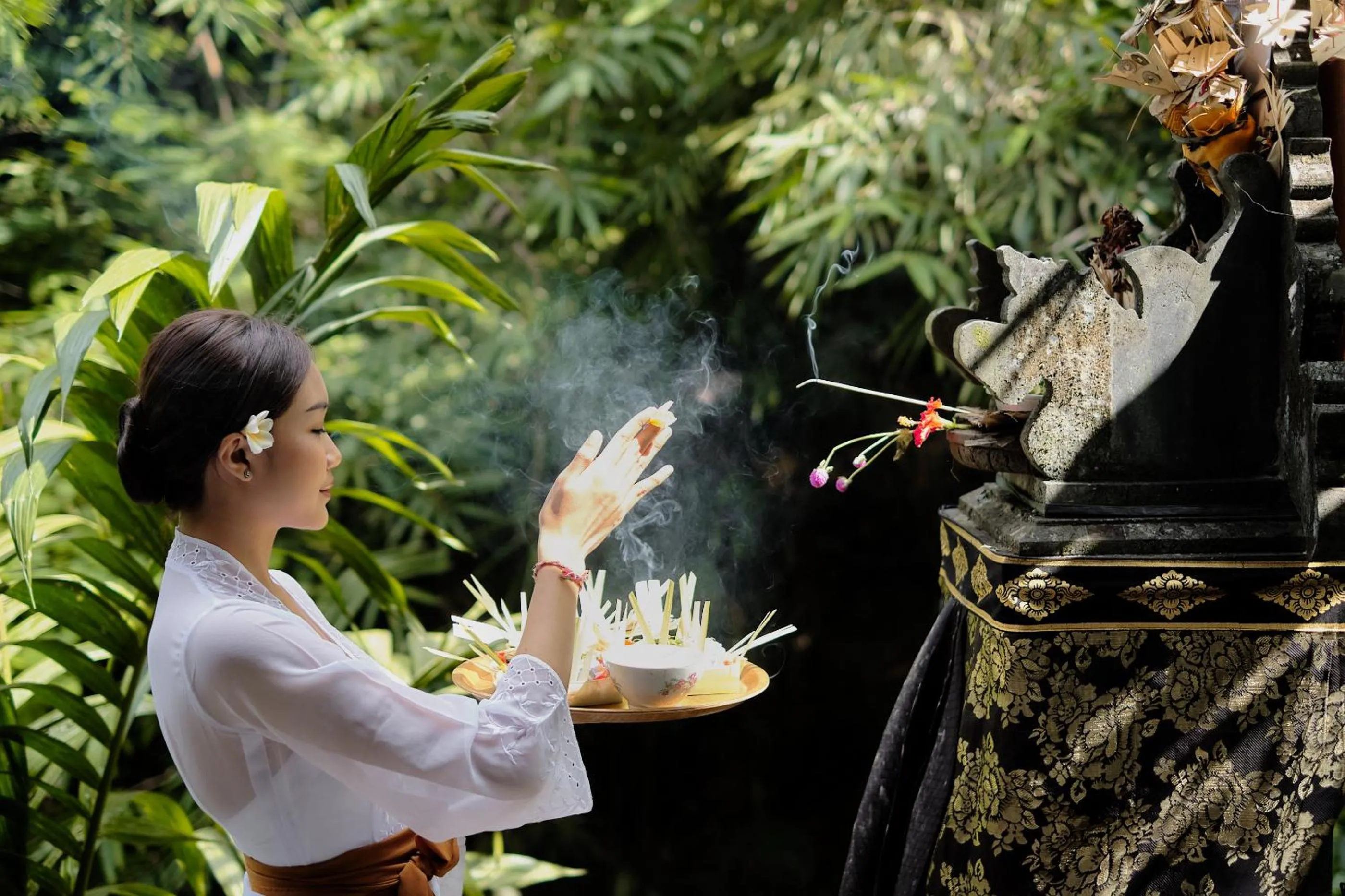 People in Tigata Ubud Cottage