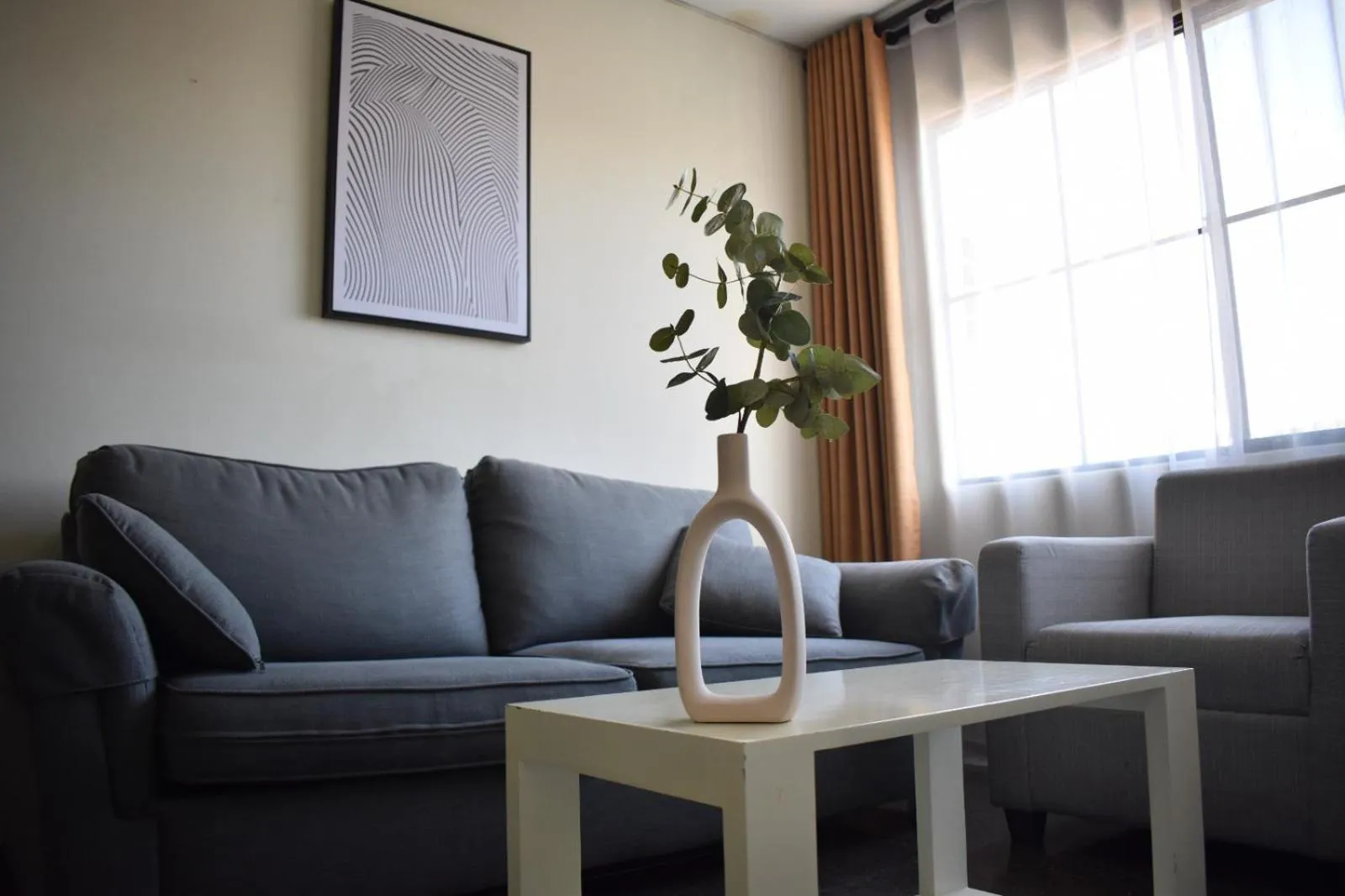 Living room in Cardedeu Suites