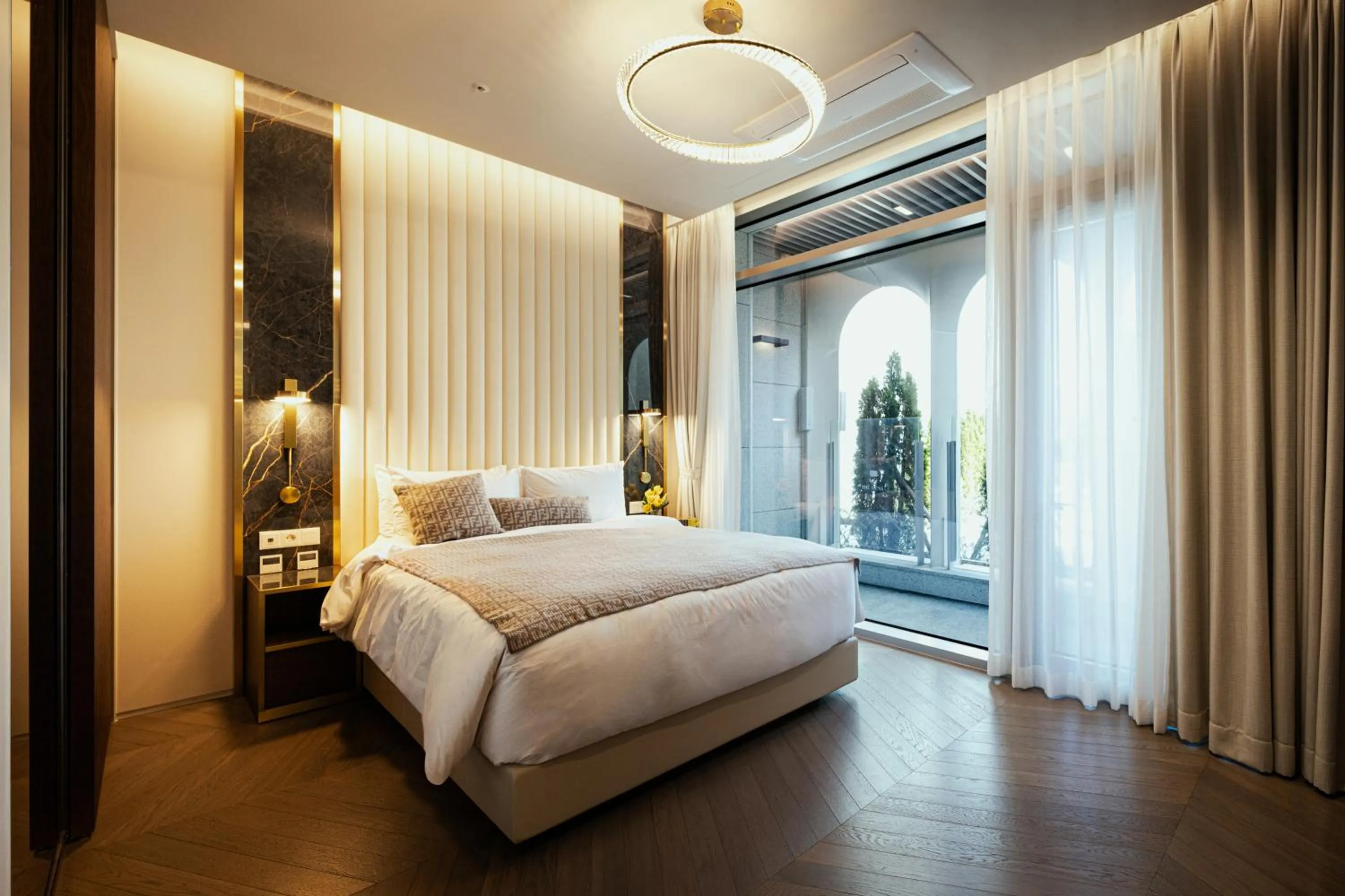 Bed in The Siena Resort