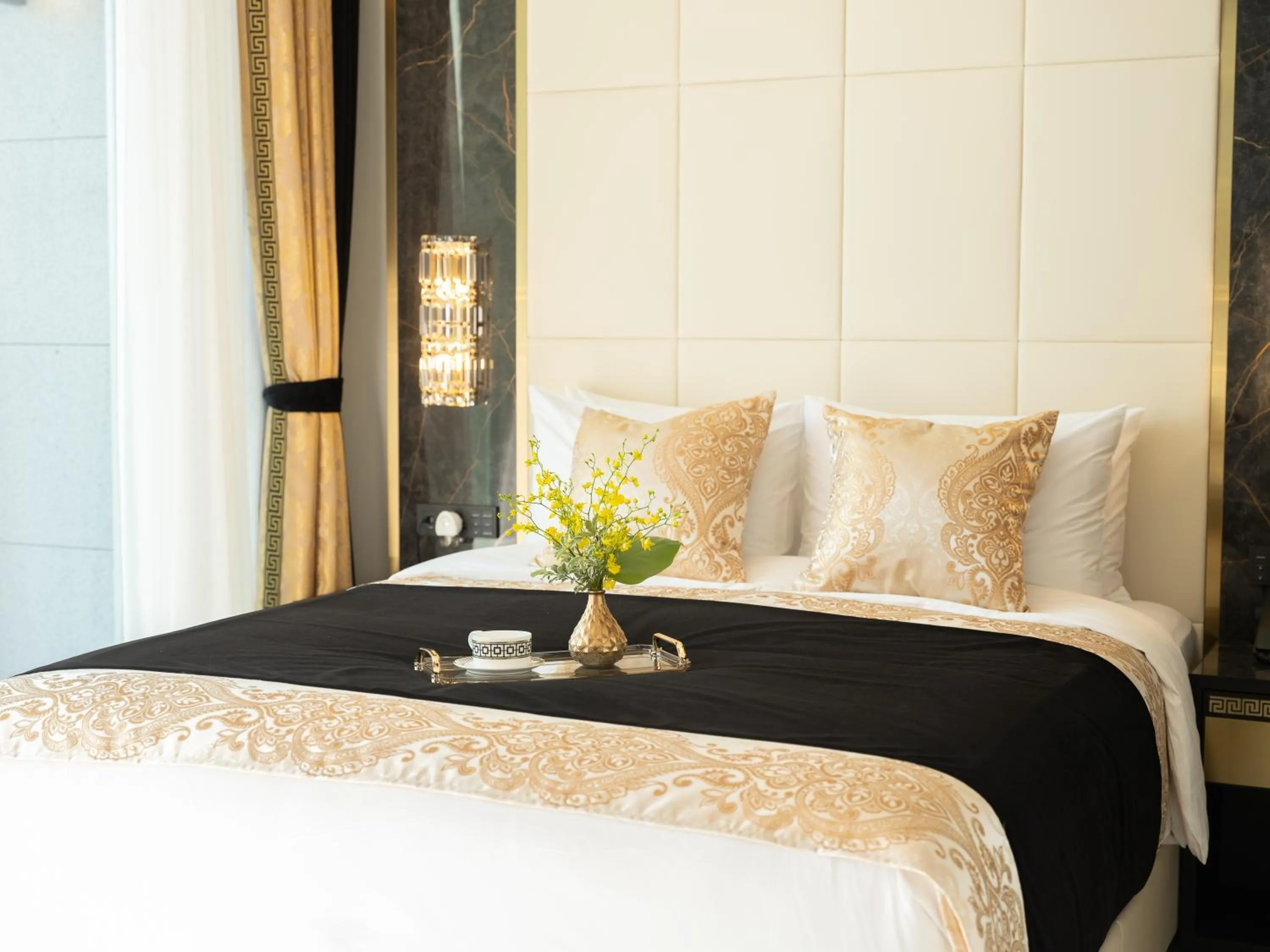 Bed in The Siena Resort