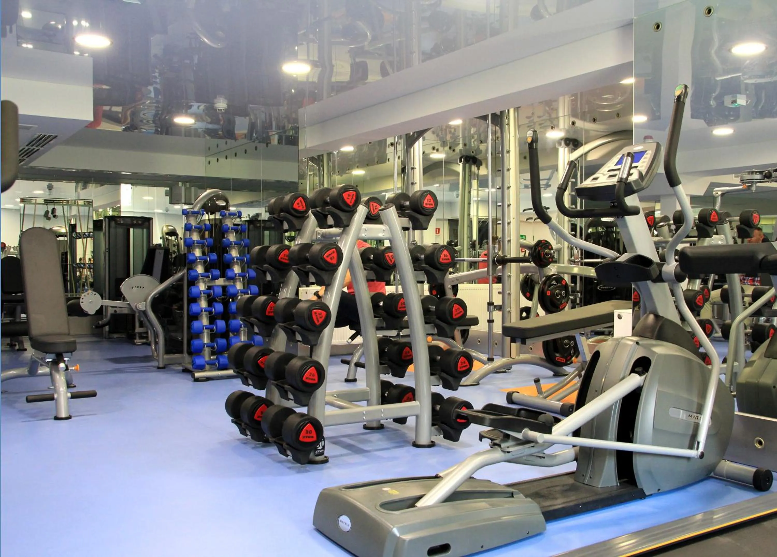 Fitness centre/facilities in Hotel Miodowy Młyn