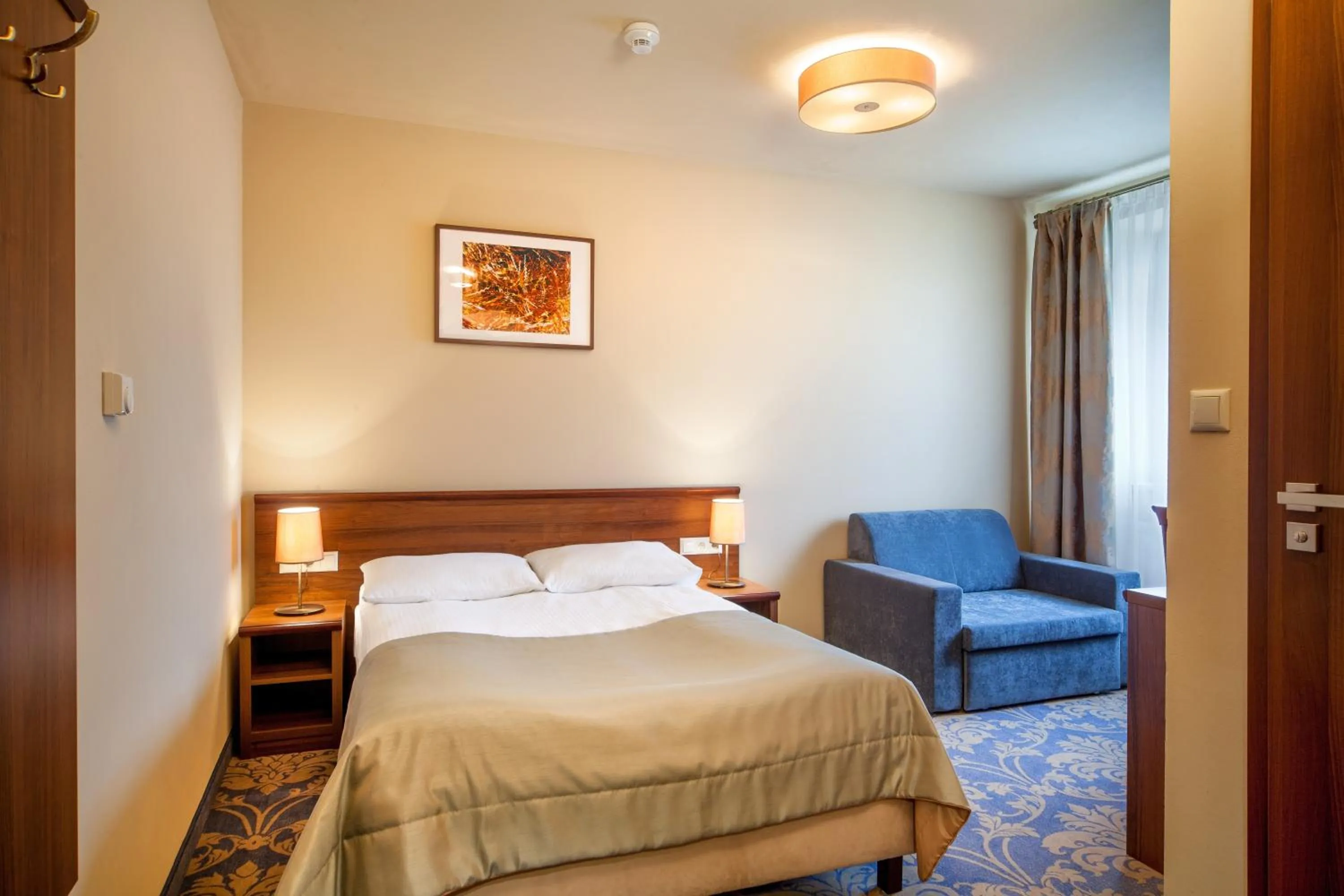 Bedroom, Bed in Hotel Miodowy Młyn