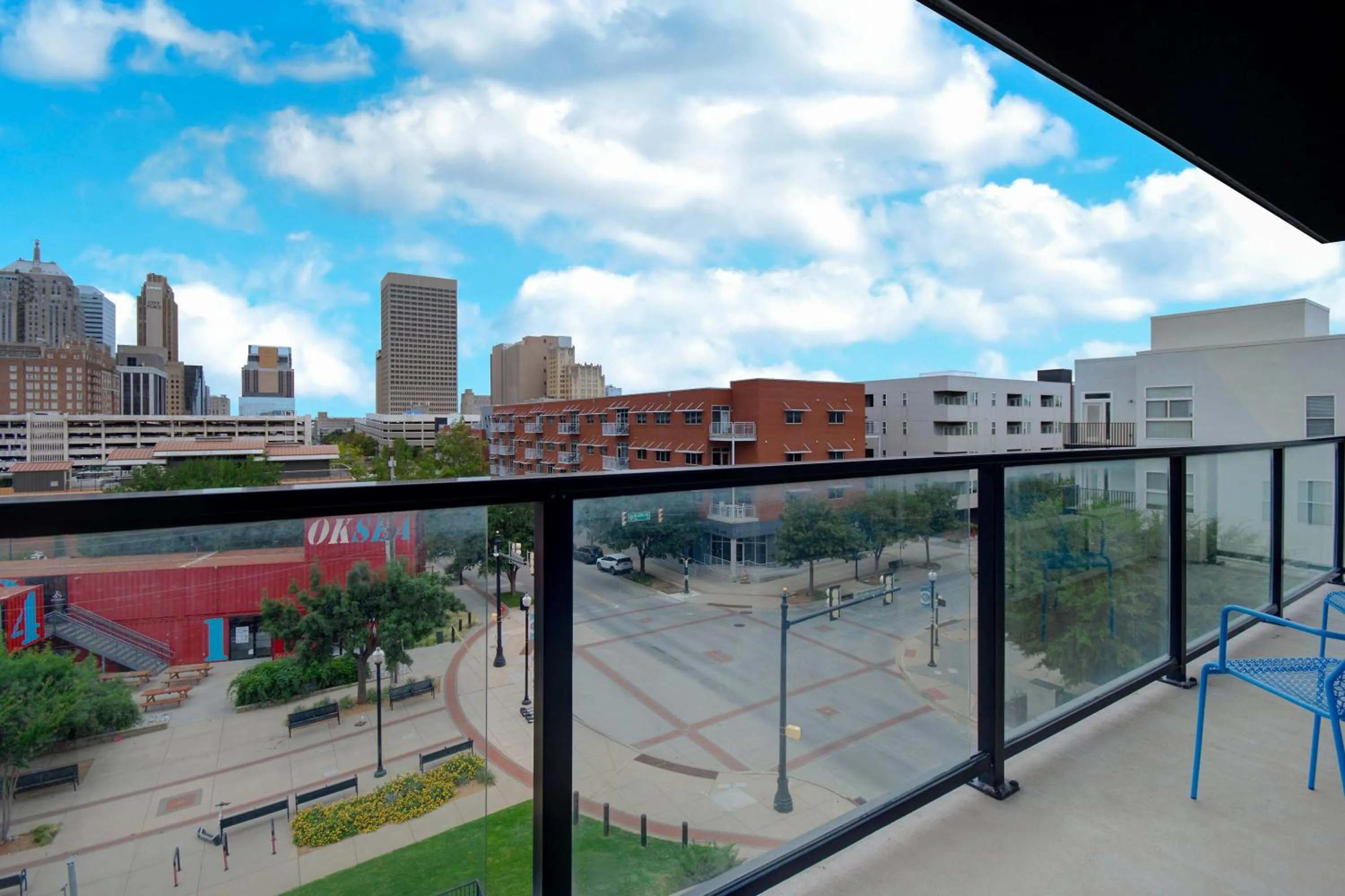 Balcony/Terrace in Aloft Oklahoma City Downtown – Bricktown