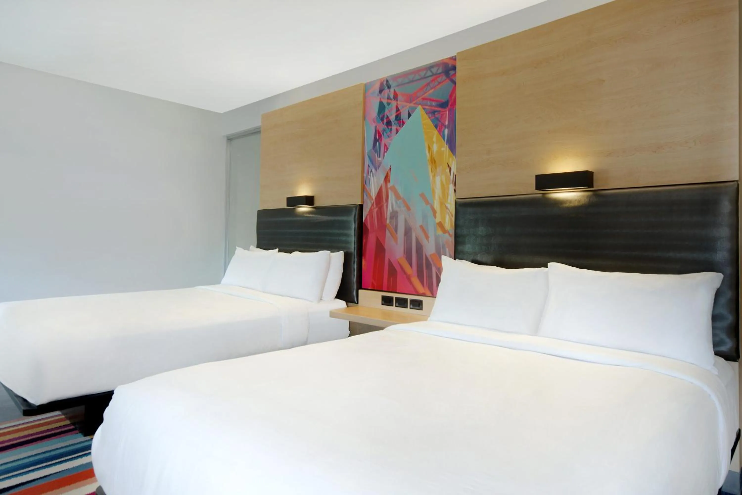 Bedroom, Bed in Aloft Oklahoma City Downtown – Bricktown