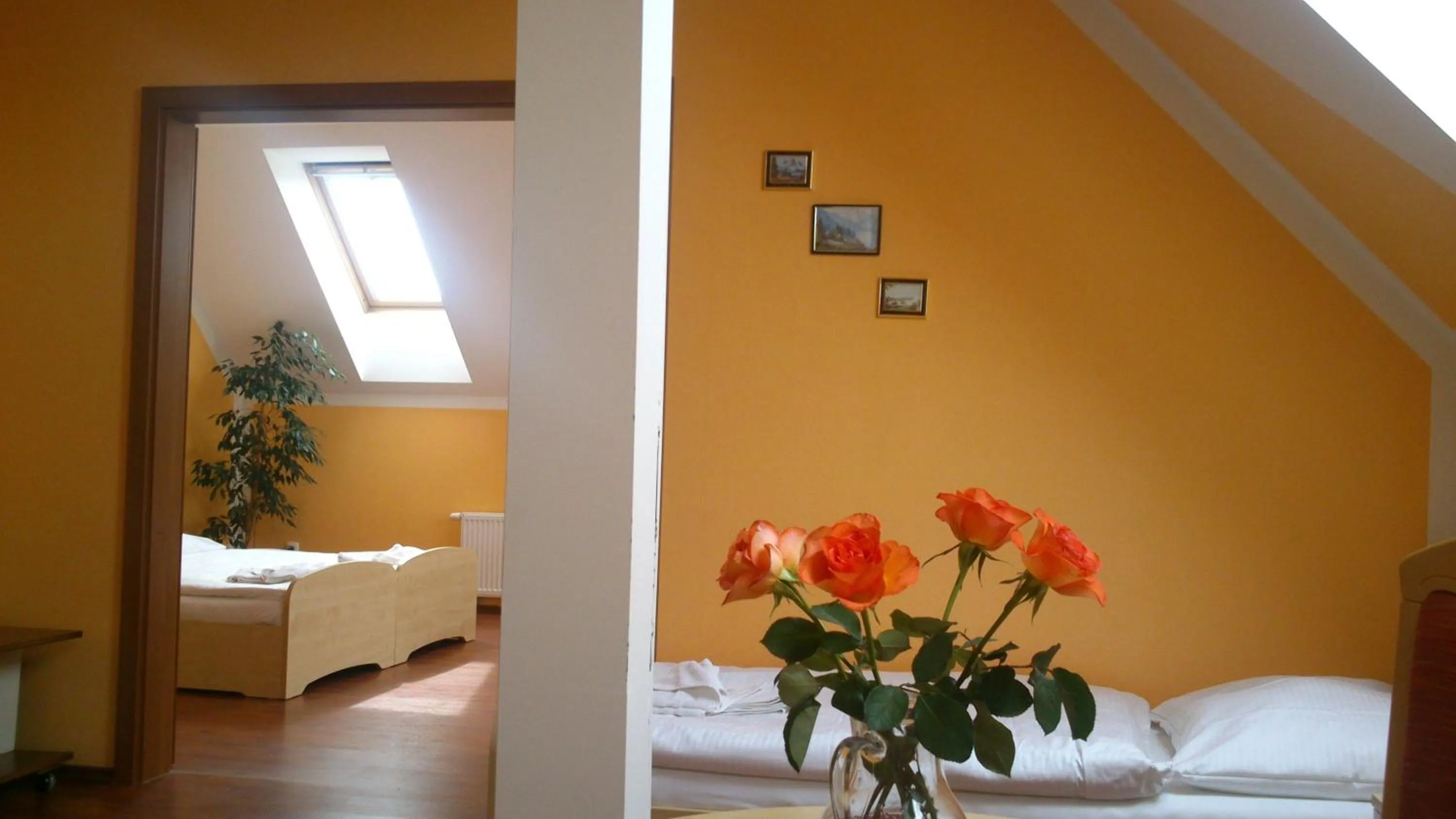 Photo of the whole room, Bed in Hotel & Motorest V Údolí Zlatého potoka