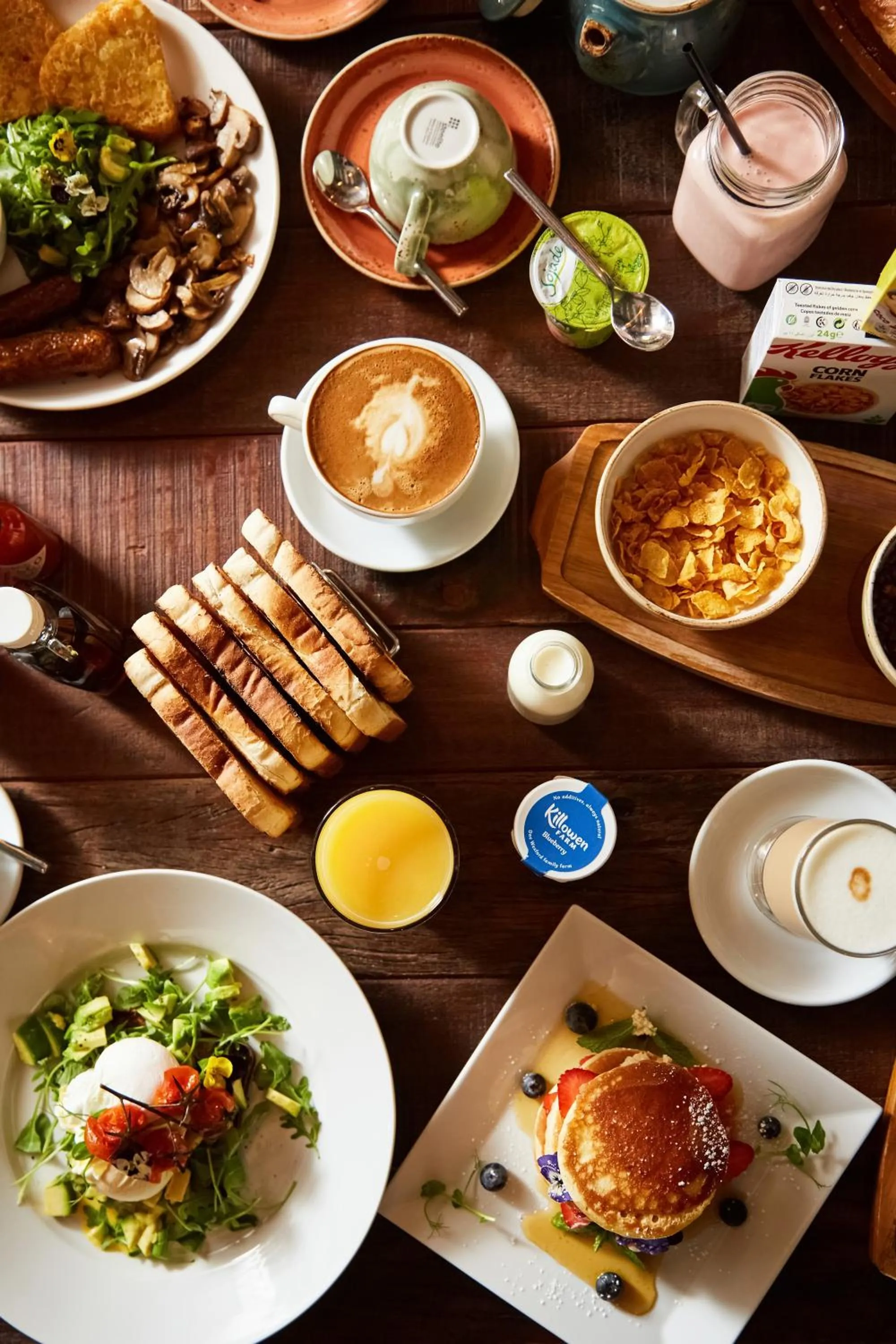 Food and drinks in Temple Bar Inn