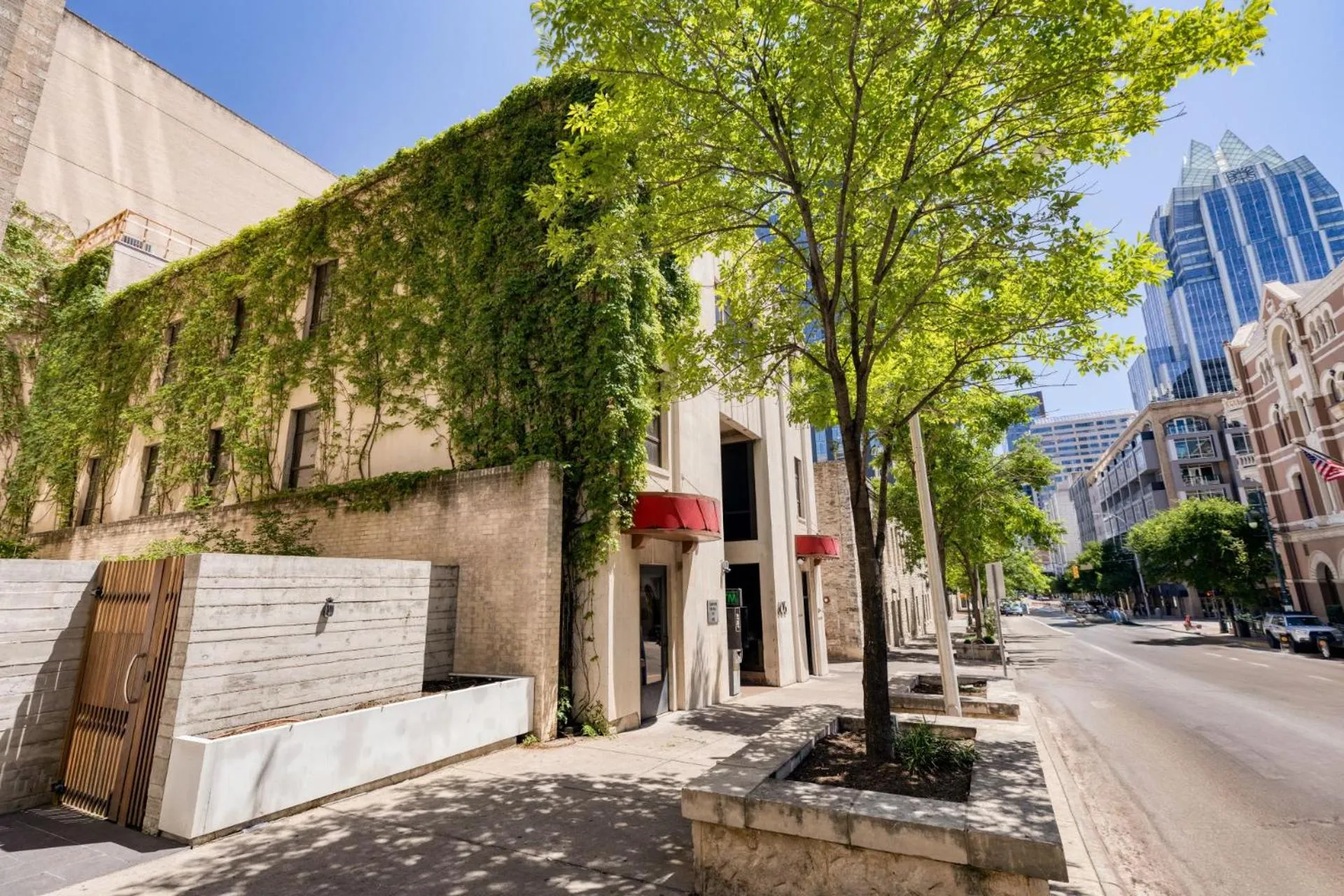 Property building in Firehouse Hostel