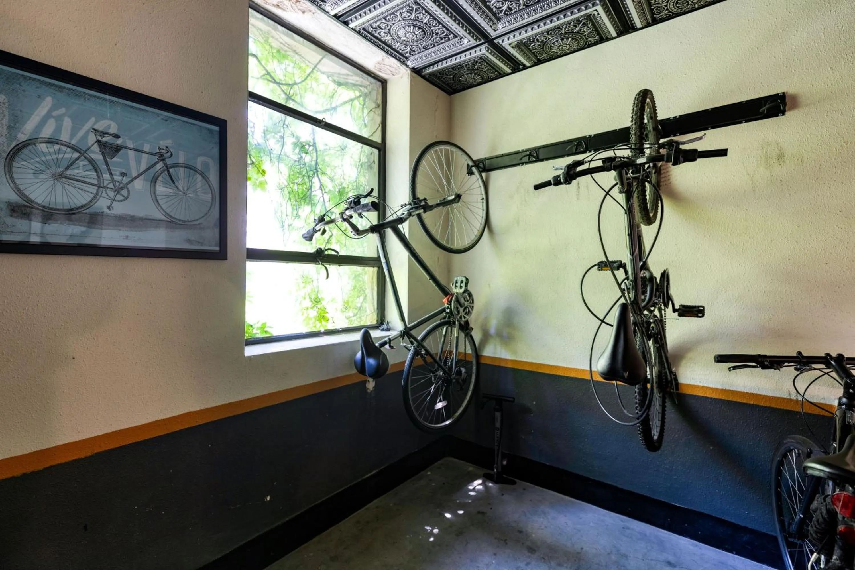 storage in Firehouse Hostel