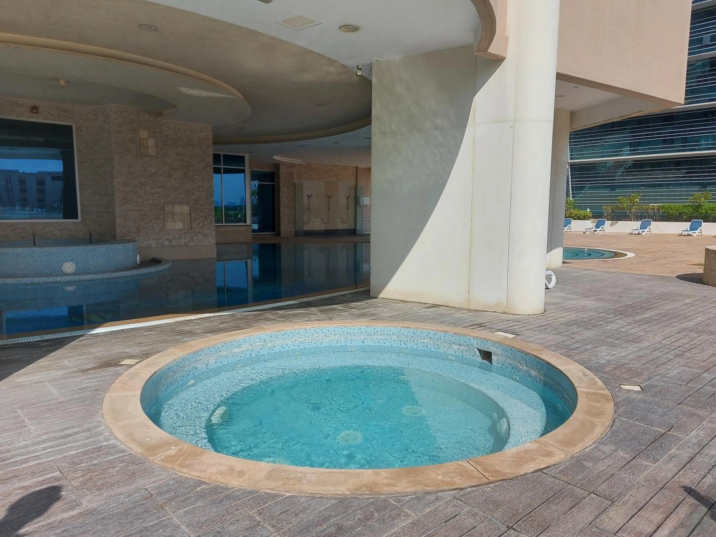 Swimming pool in White Sage - Gorgeous Apartment in JLT Near the Metro Station