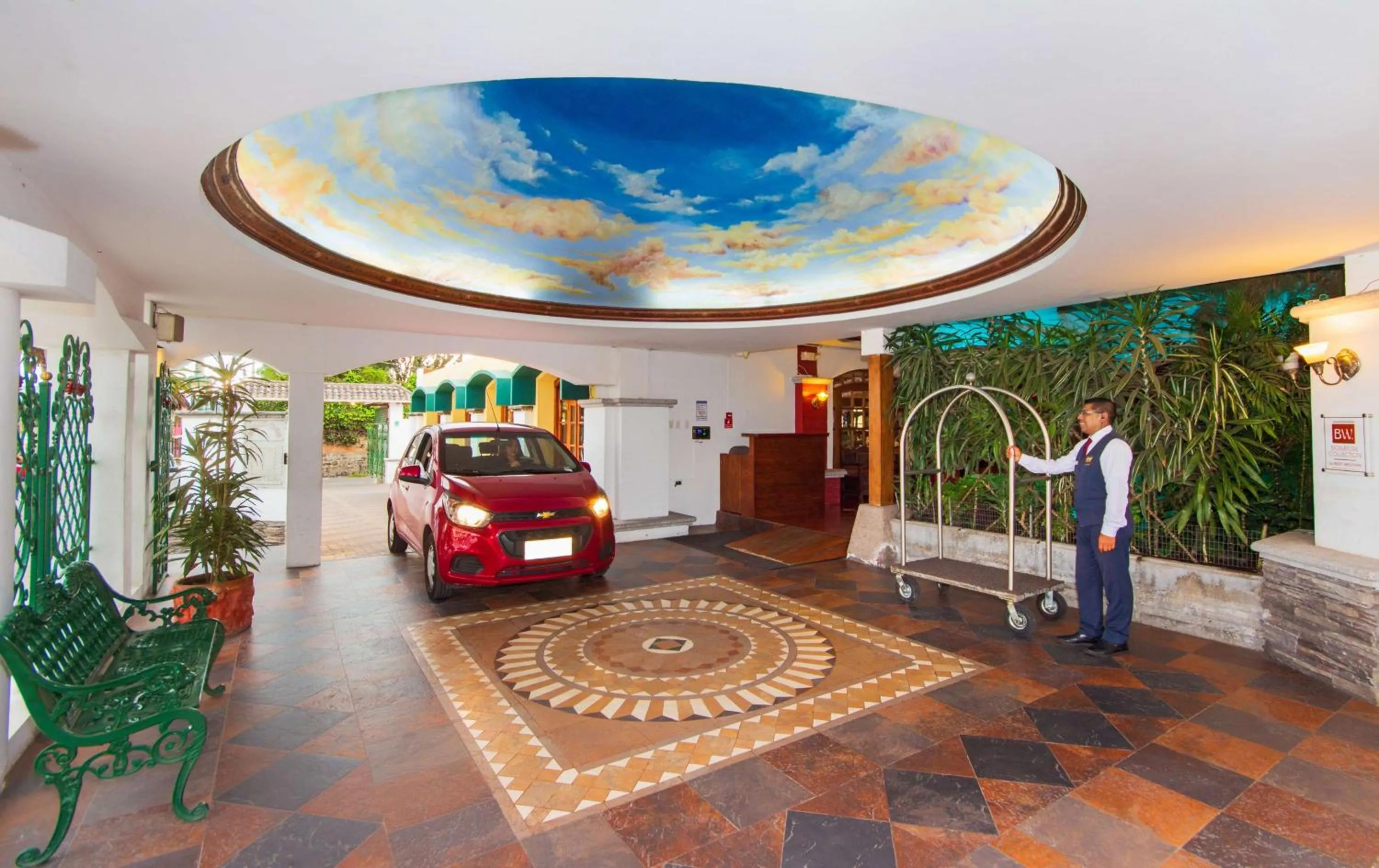 Property building in Hotel Rincon de Puembo; BW Signature Collection