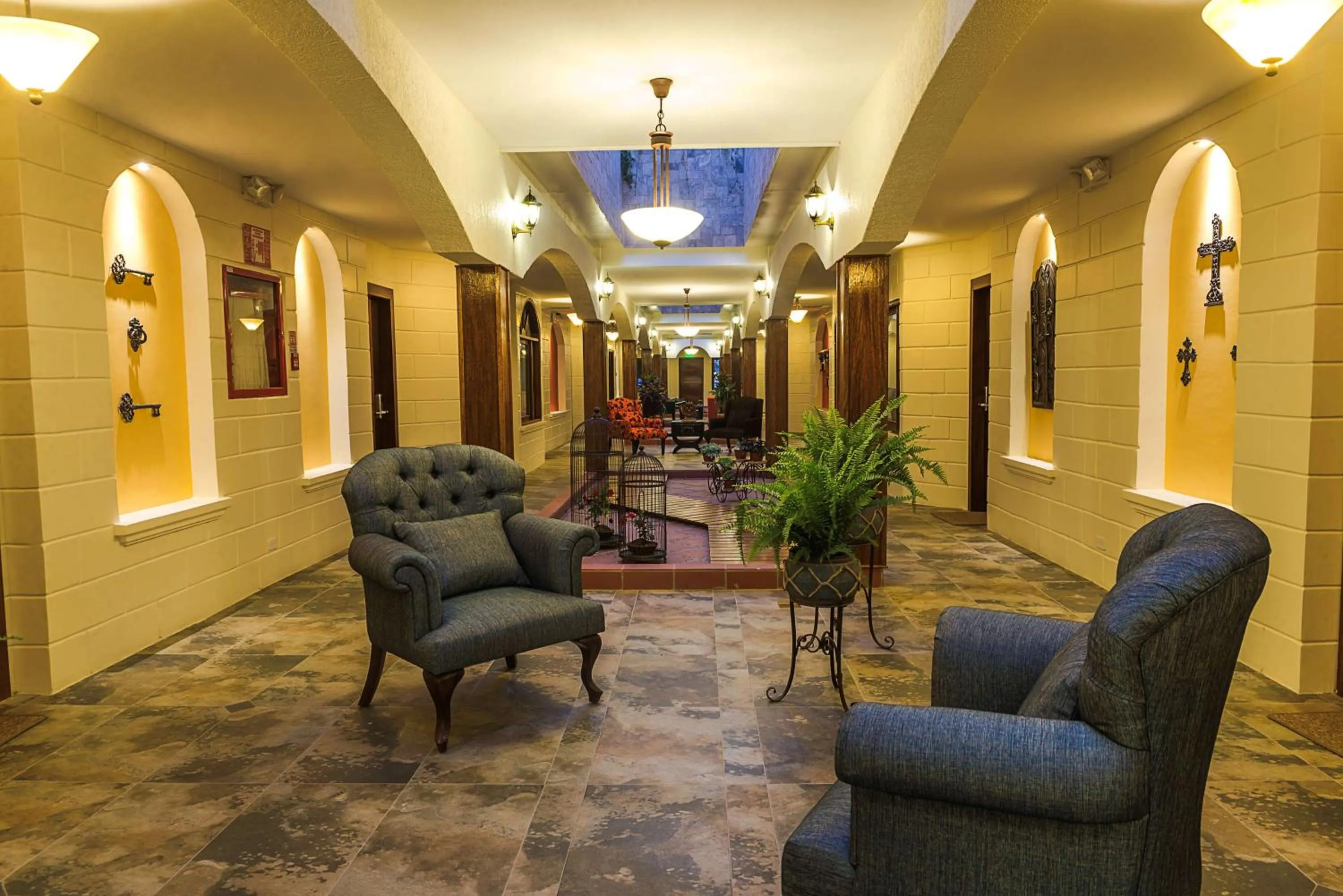 Seating area in Hotel Rincon de Puembo; BW Signature Collection