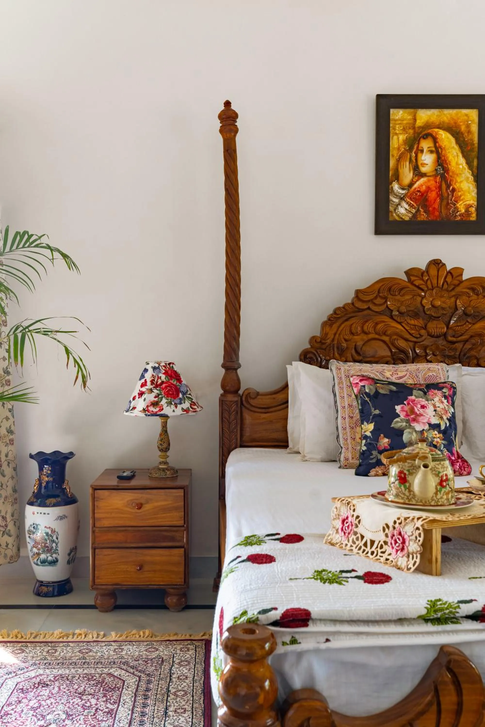 Decorative detail in Castle Oodeypore A Boutique stay Udaipur