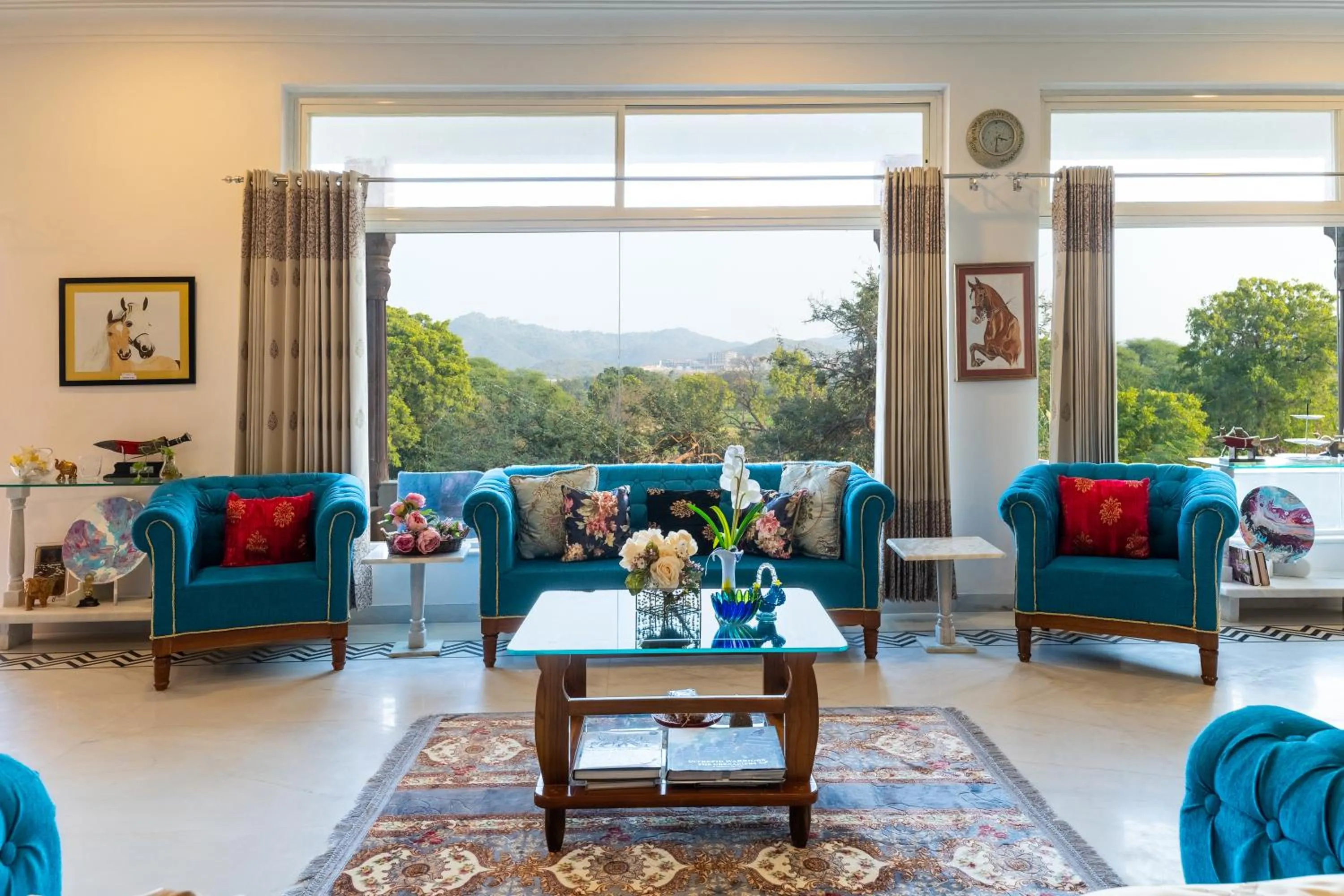 Living room in Castle Oodeypore A Boutique stay Udaipur