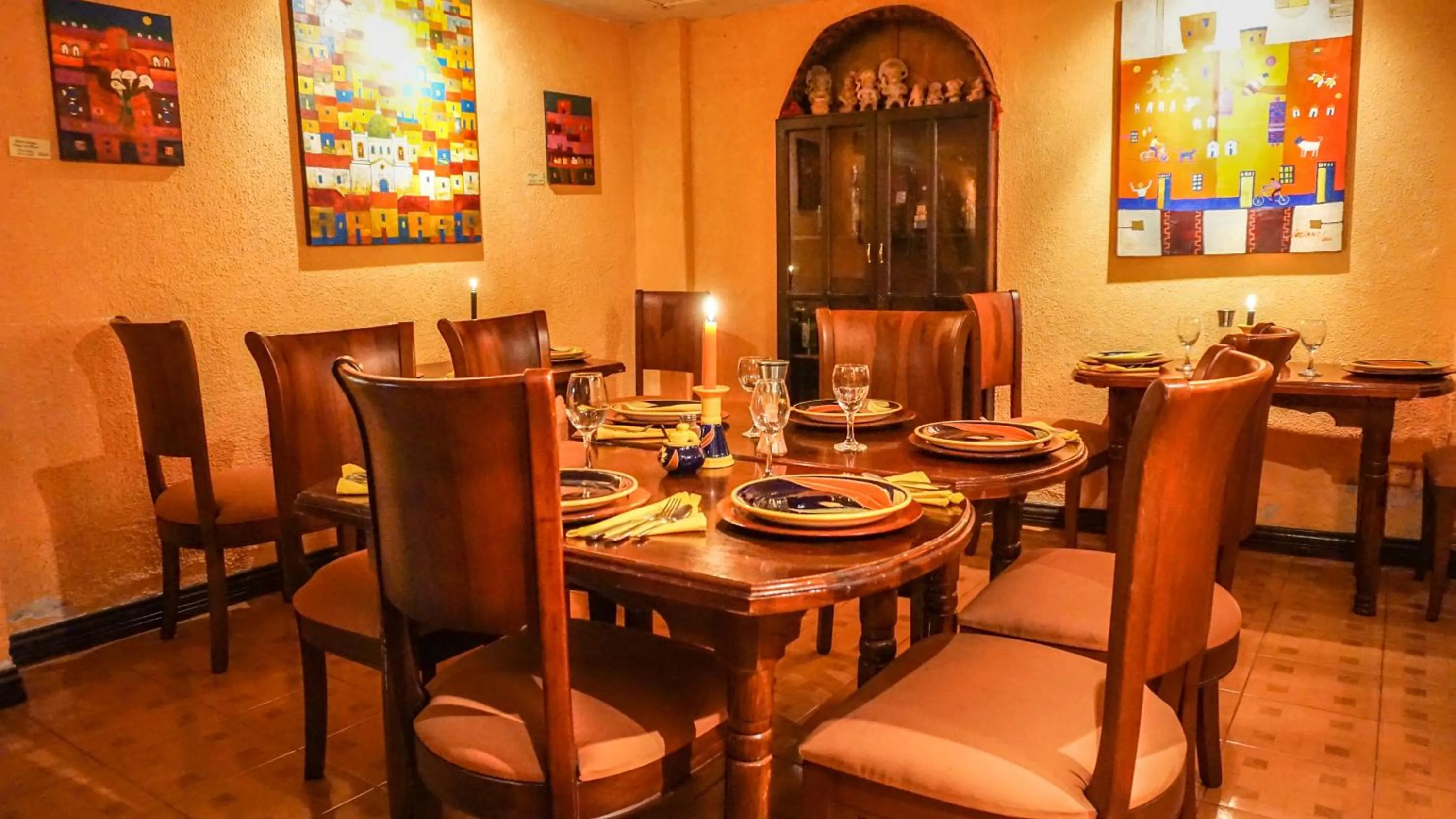 Dining area in La Posada Del Arte
