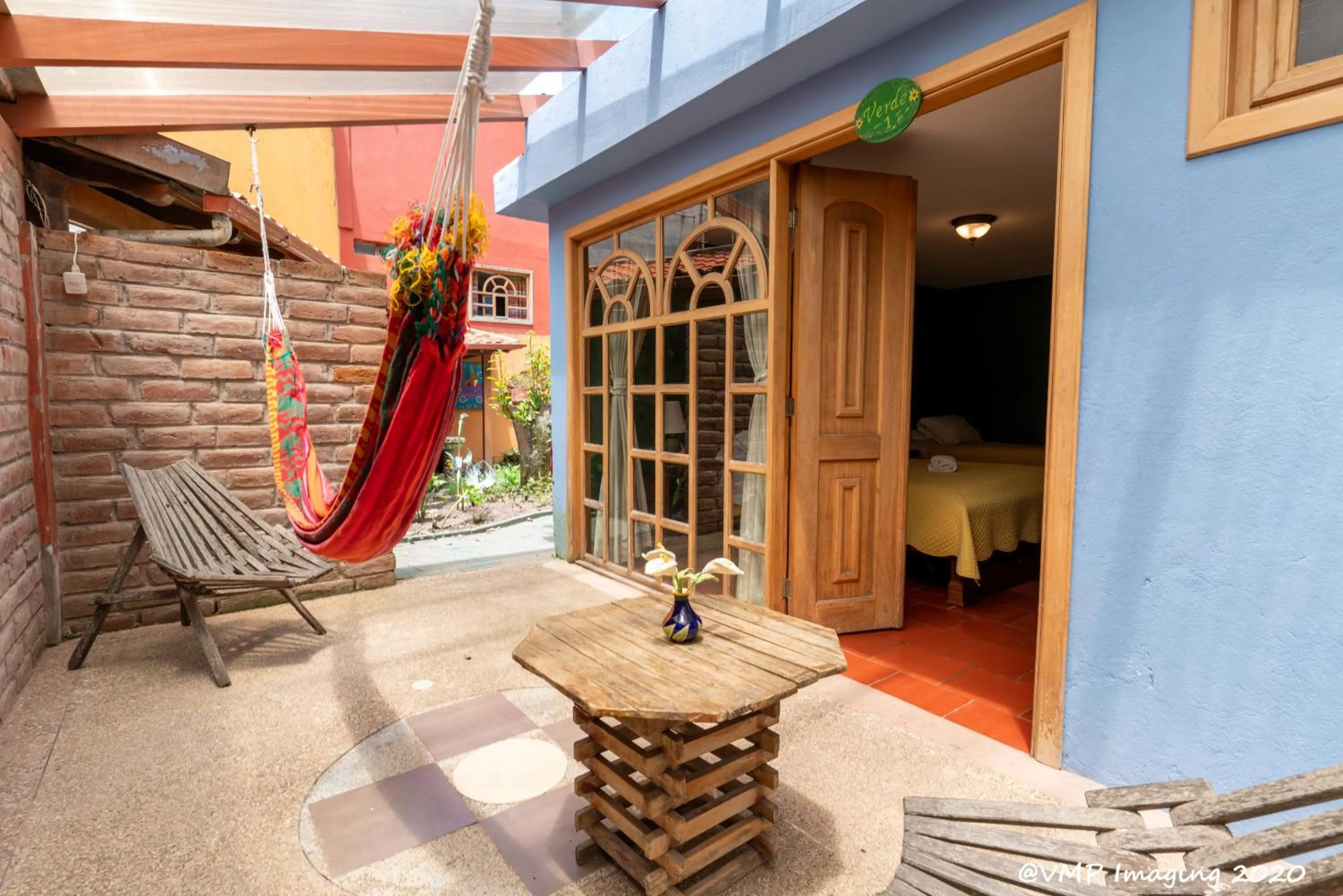 Patio in La Posada Del Arte