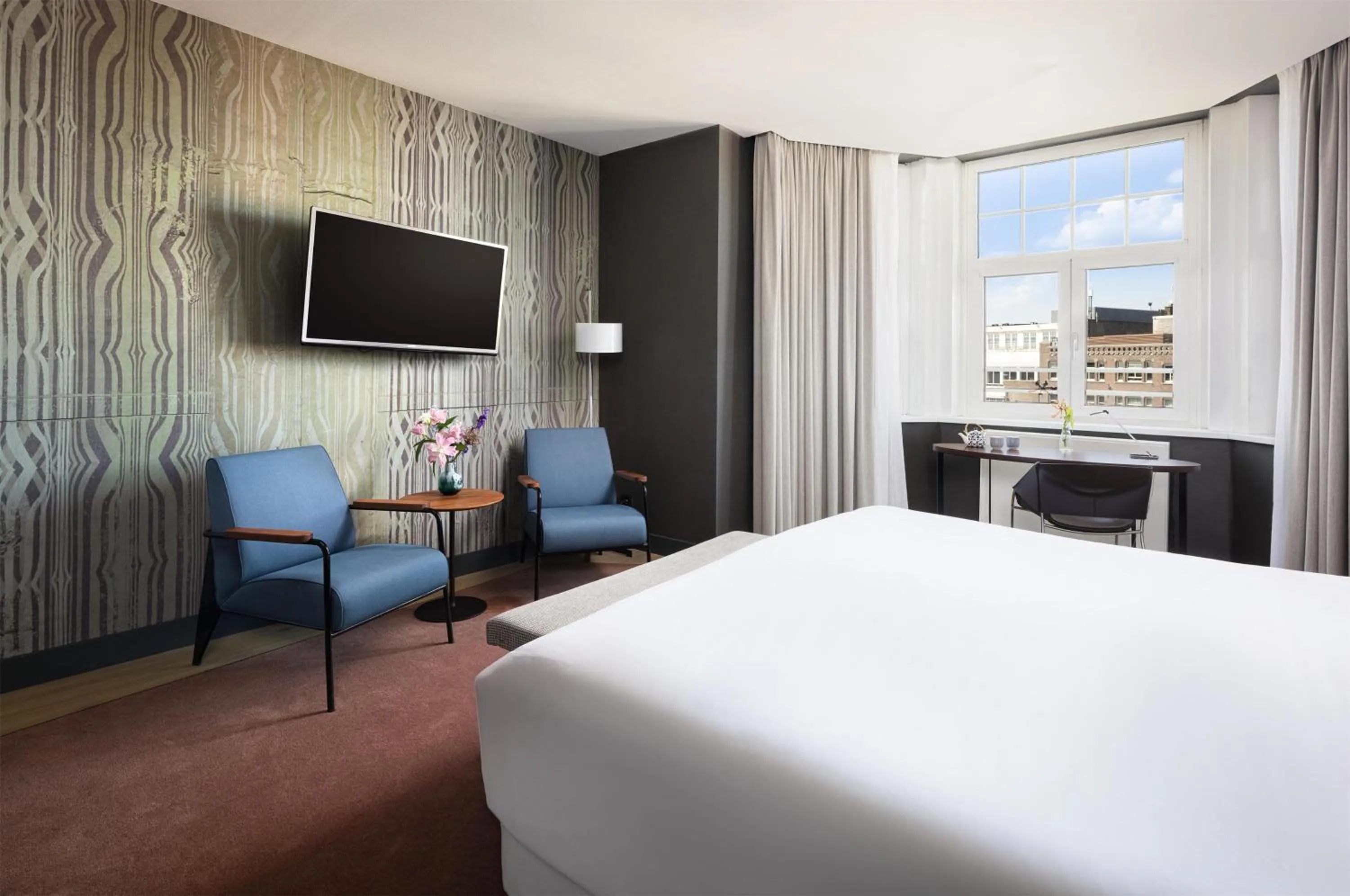 Bedroom, Bed in NH Collection Amsterdam Flower Market