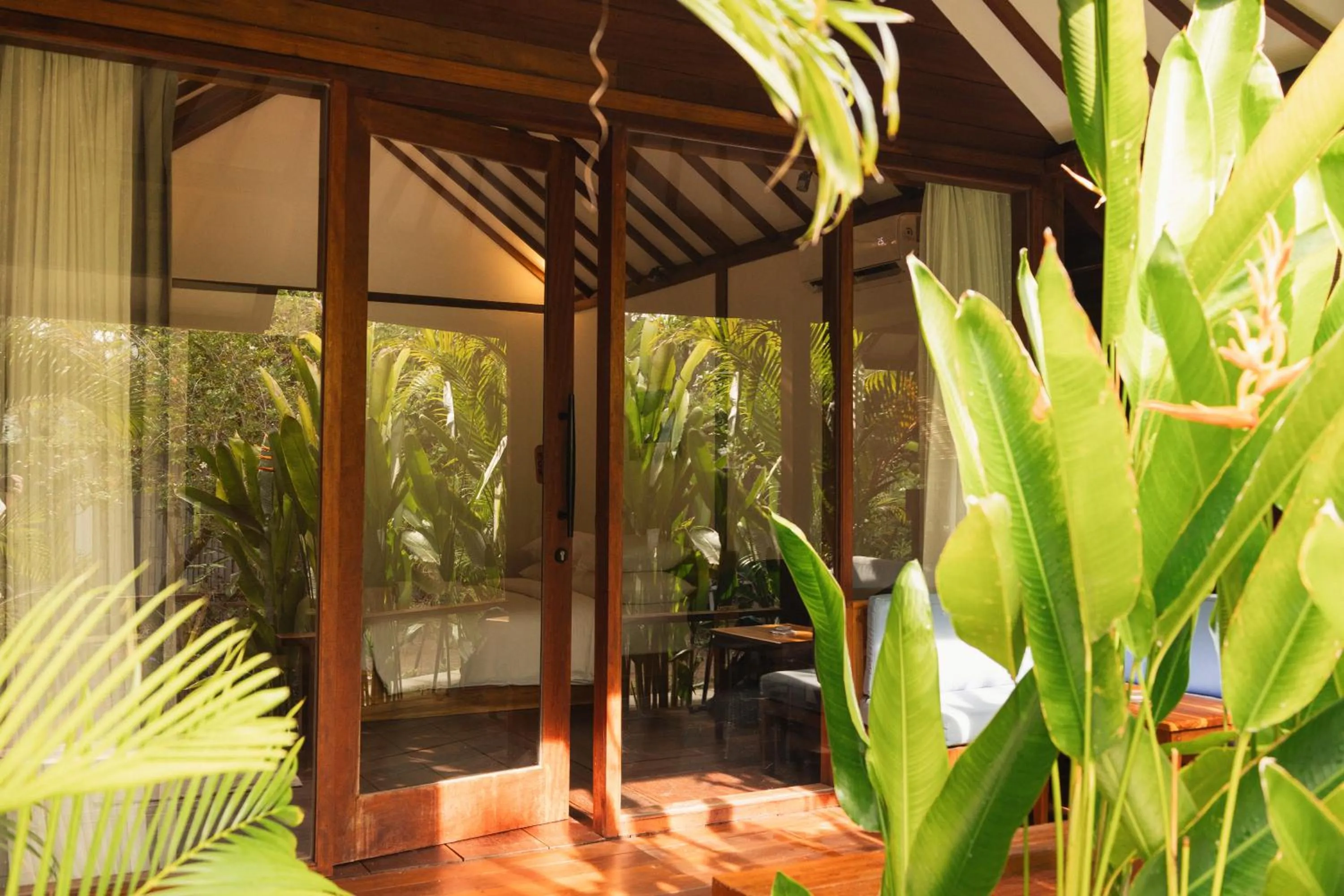 Balcony/Terrace in Villa Penyu Gili Trawangan