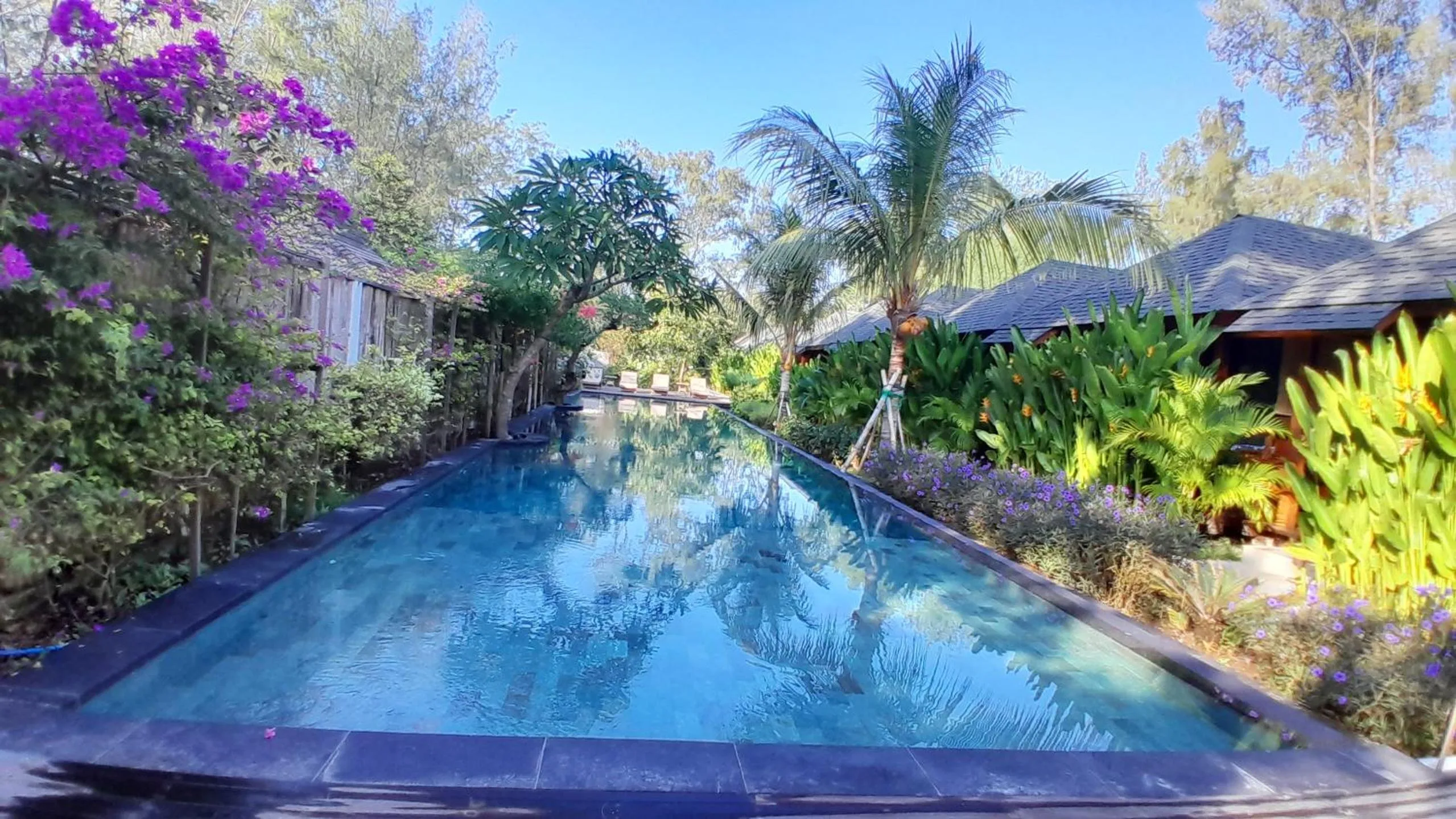 Garden in Villa Penyu Gili Trawangan