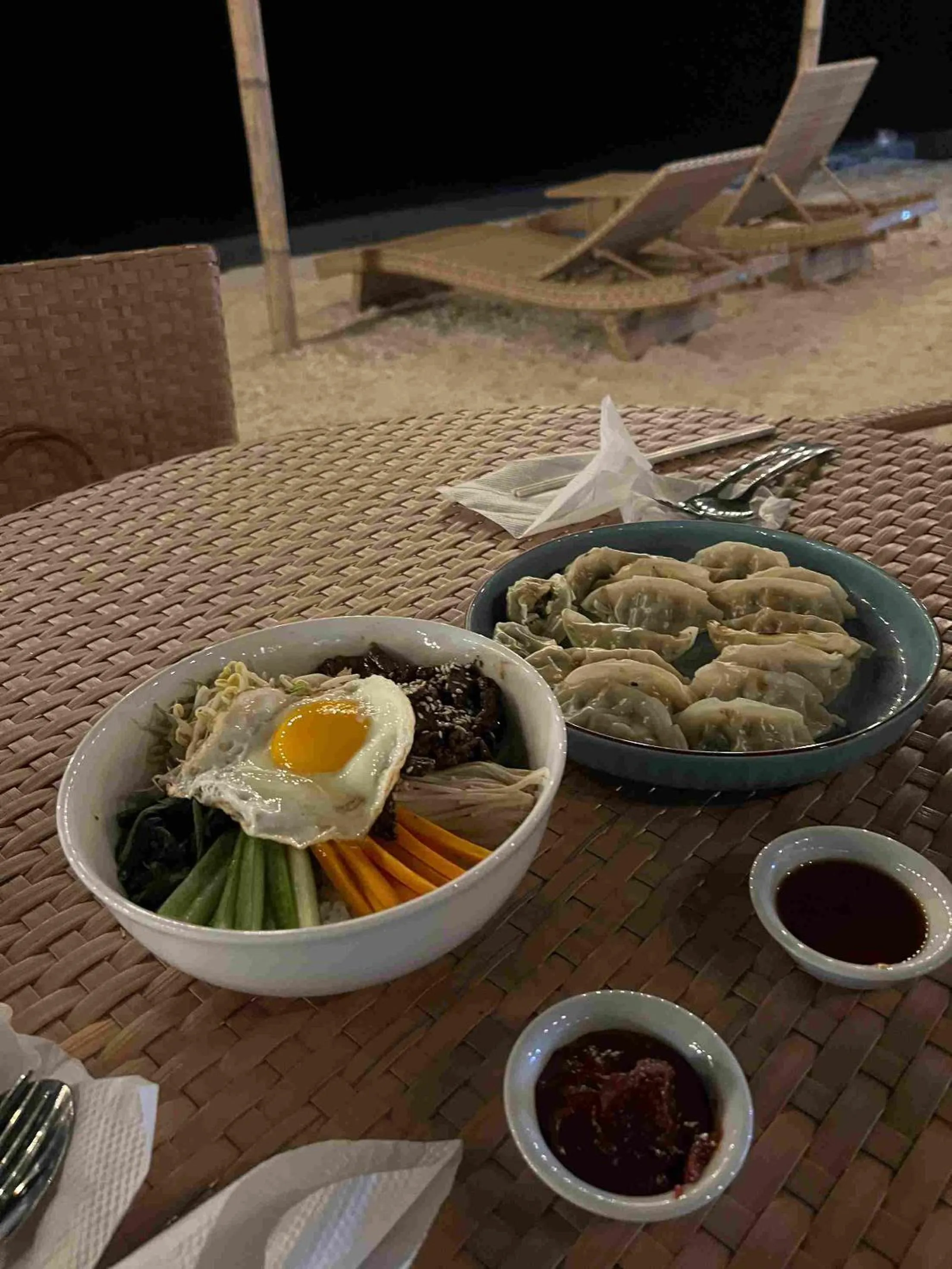 Food in Villa Penyu Gili Trawangan