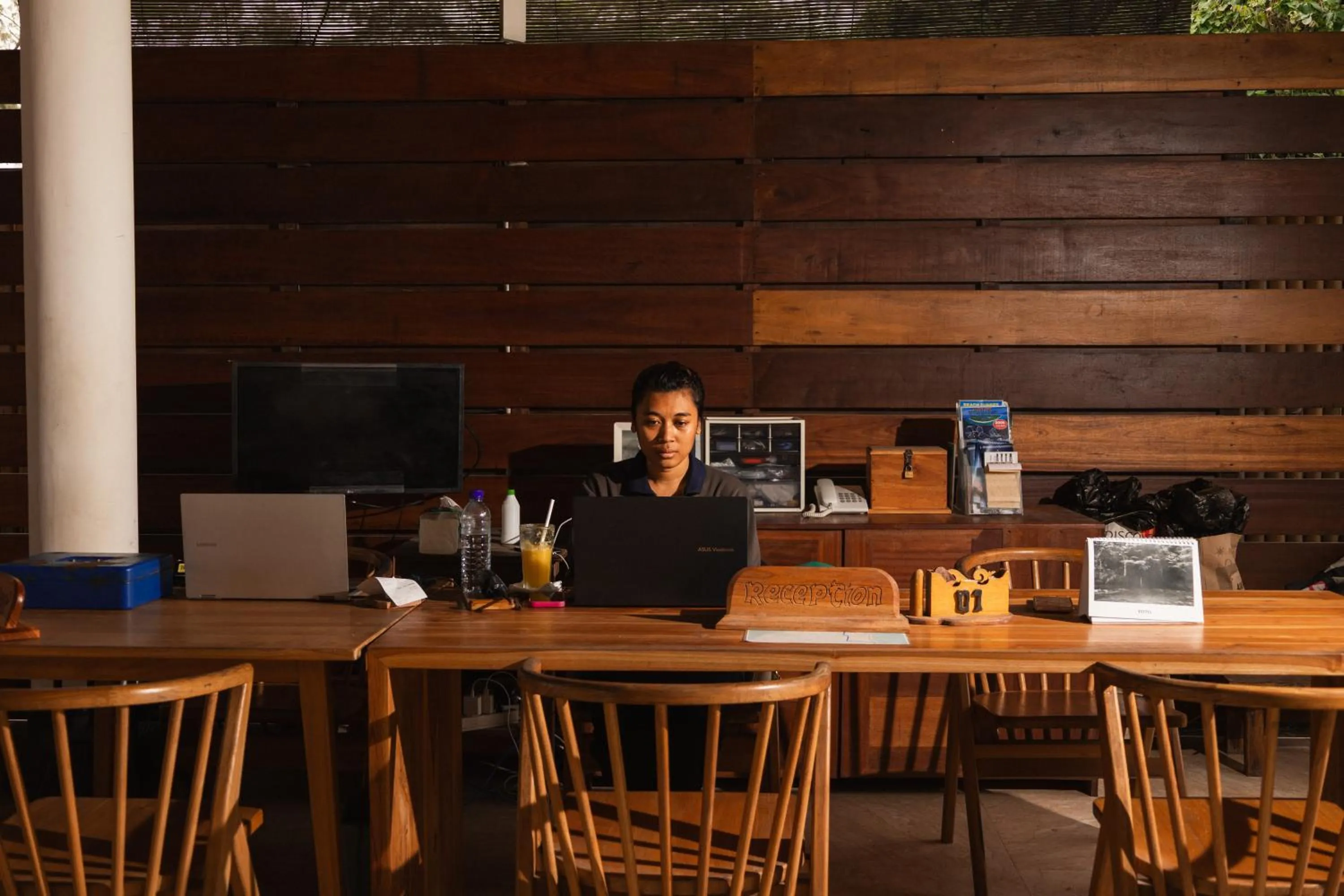Lobby or reception in Villa Penyu Gili Trawangan