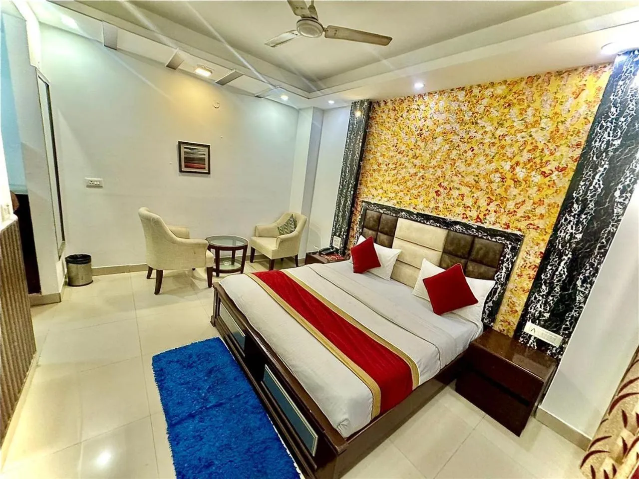 Bed in Hotel Vista Inn, Karol Bagh, New Delhi - Near Metro
