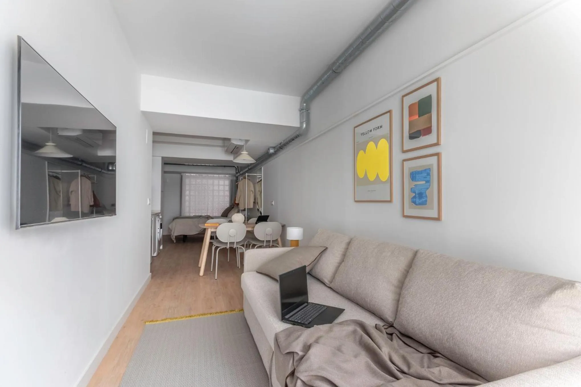 Living room in B48 Bilbao Abando