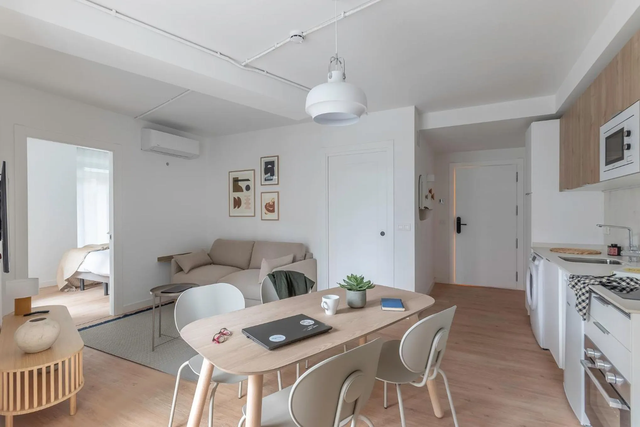 Seating area in B48 Bilbao Abando