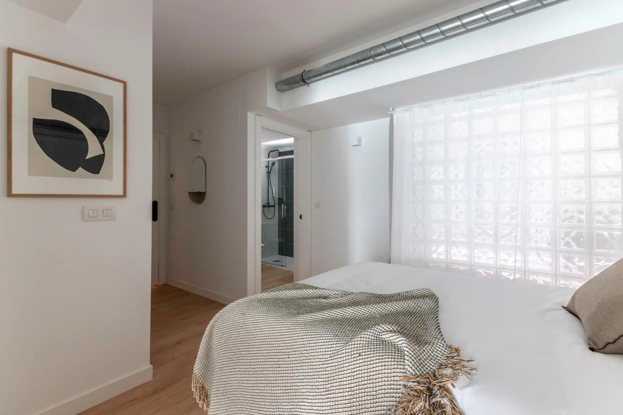 Bedroom, Bed in B48 Bilbao Abando