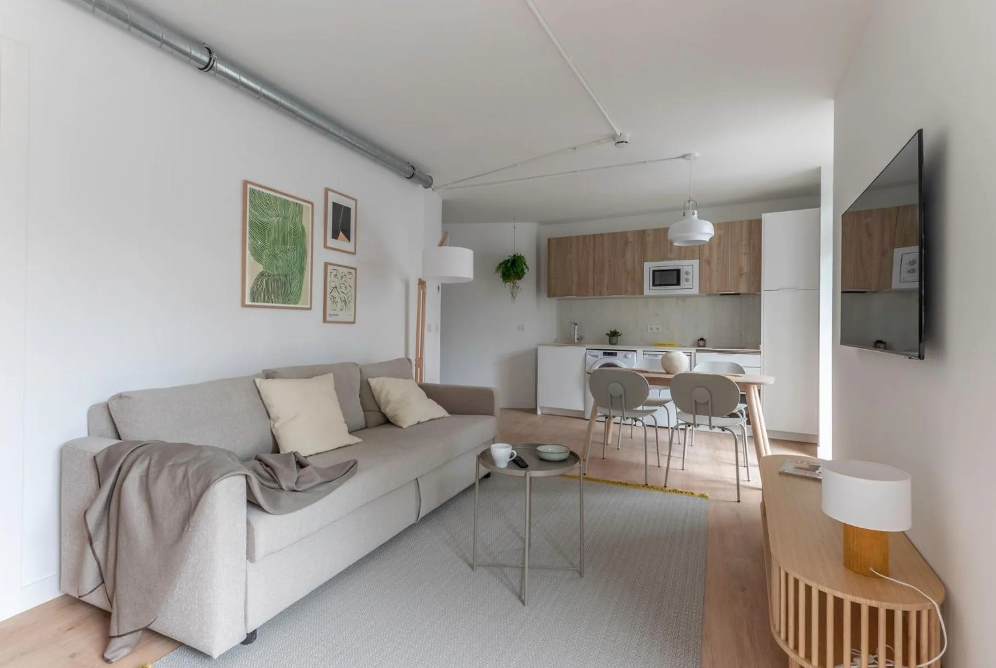 Living room in B48 Bilbao Abando