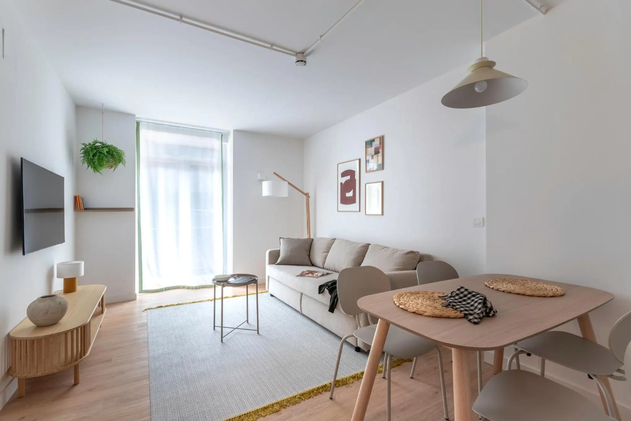 Living room in B48 Bilbao Abando