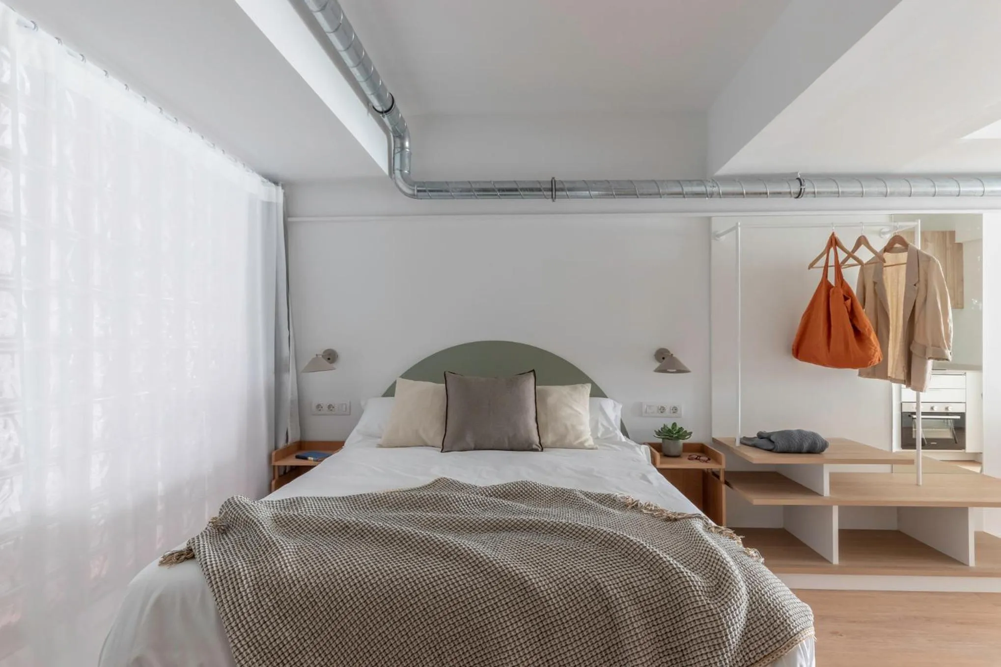 Bedroom, Bed in B48 Bilbao Abando